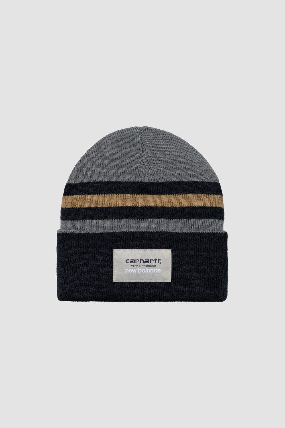 Carhartt Wip × New Balance Sculpture Center Reversible Beanie Size ONE SIZE - 2 Thumbnail