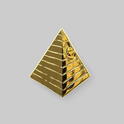 Carhartt Wip Gold Pyramid Enamel Badge Lapel Pin Size ONE SIZE - 2 Thumbnail
