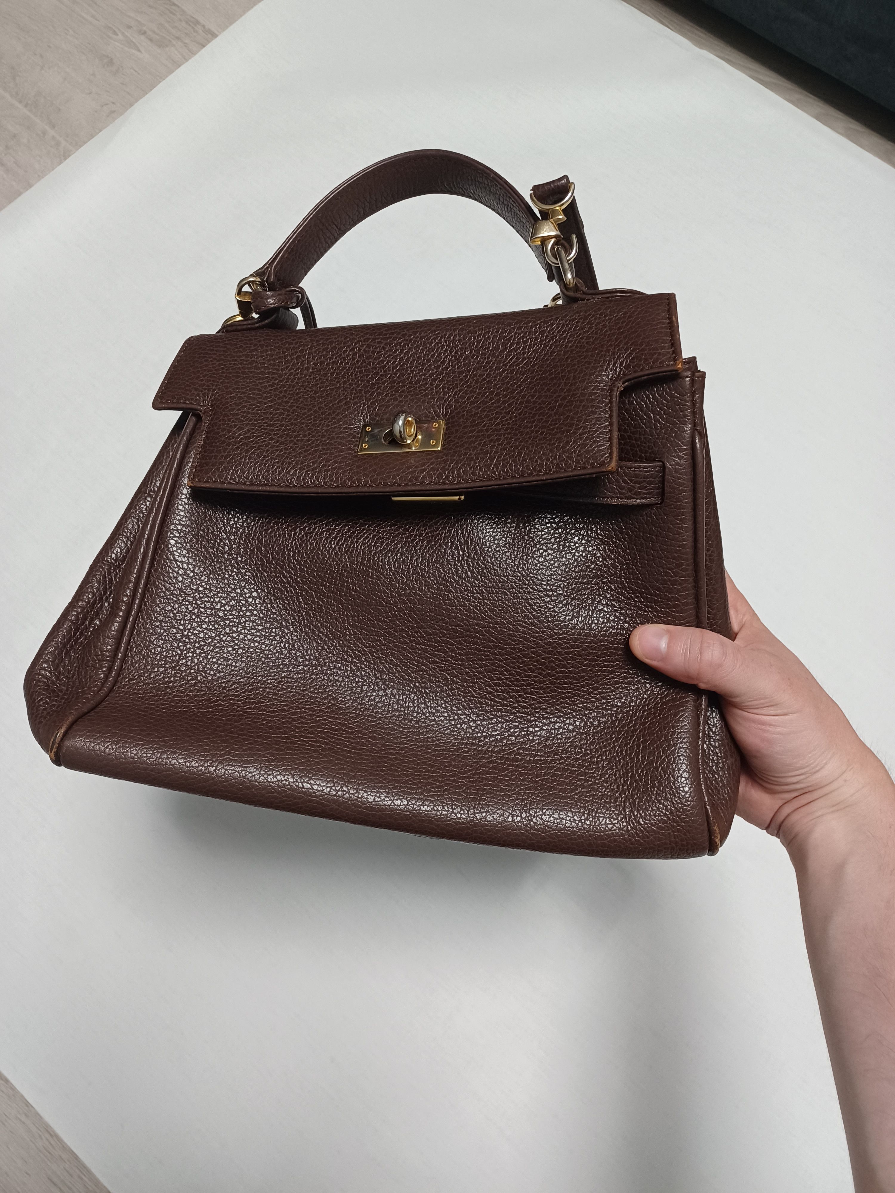 Osprey Osprey leather brown lady`s bag Size ONE SIZE - 2 Thumbnail
