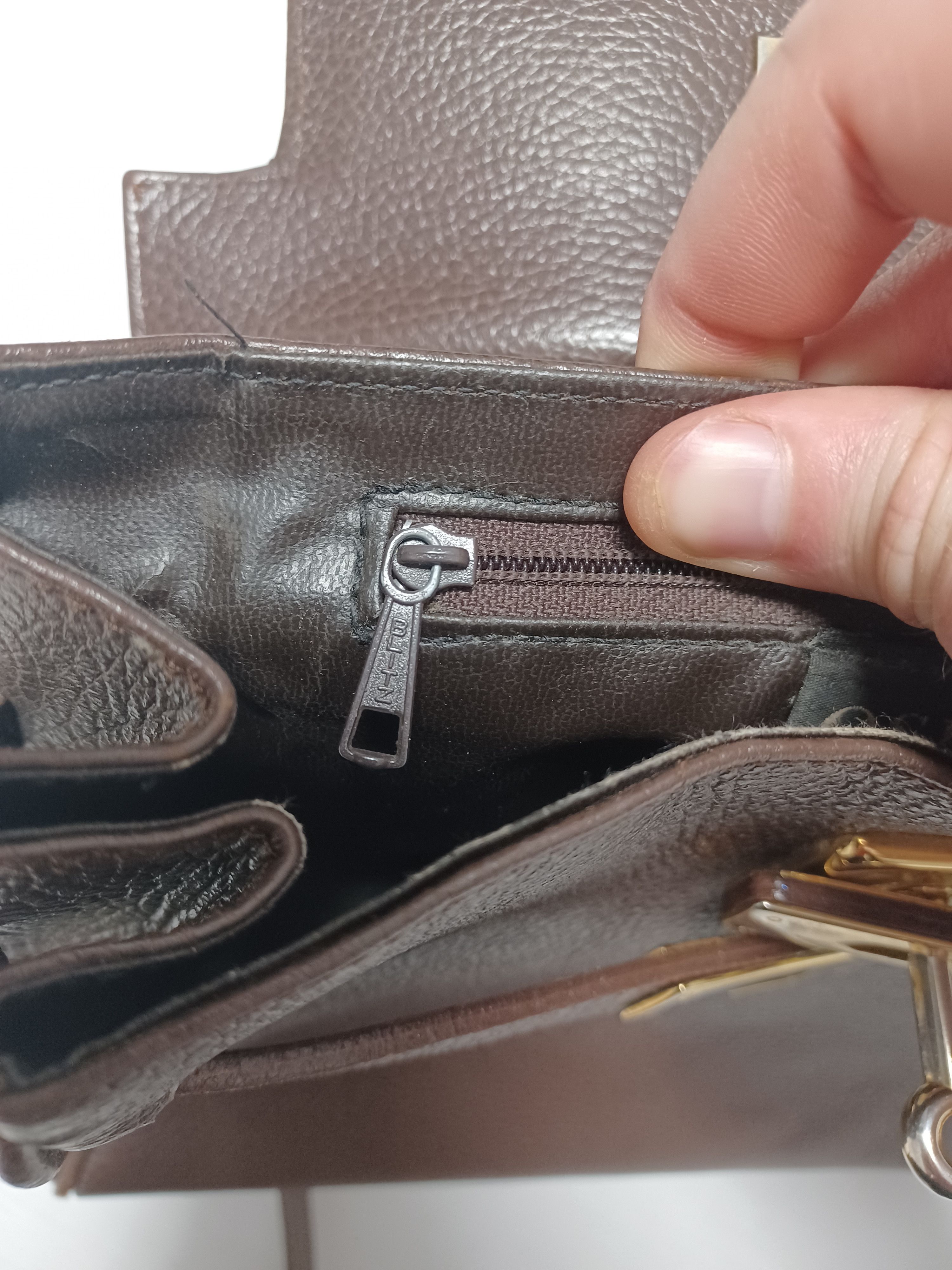 Osprey Osprey leather brown lady`s bag Size ONE SIZE - 7 Thumbnail