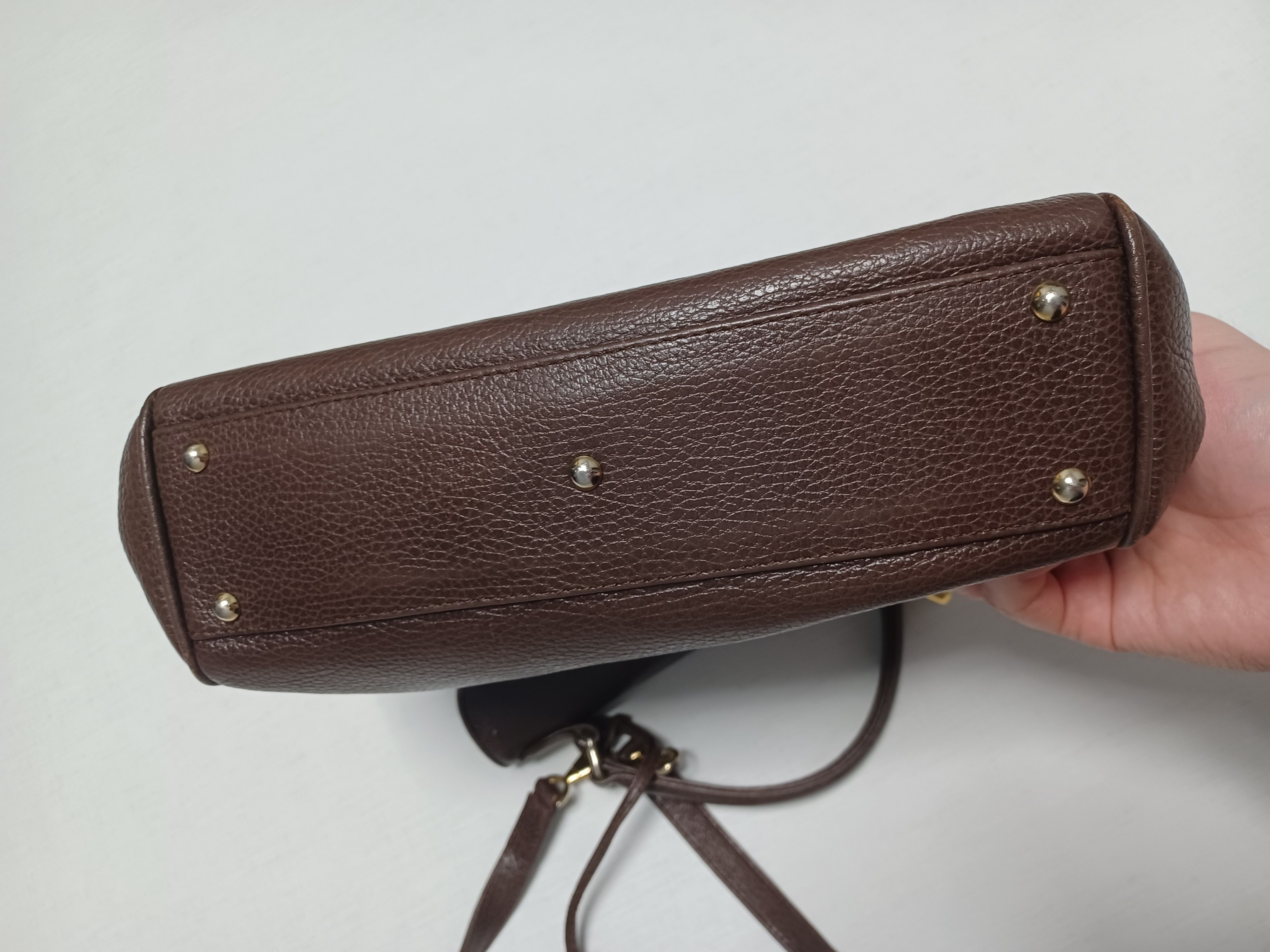 Osprey Osprey leather brown lady`s bag Size ONE SIZE - 4 Thumbnail
