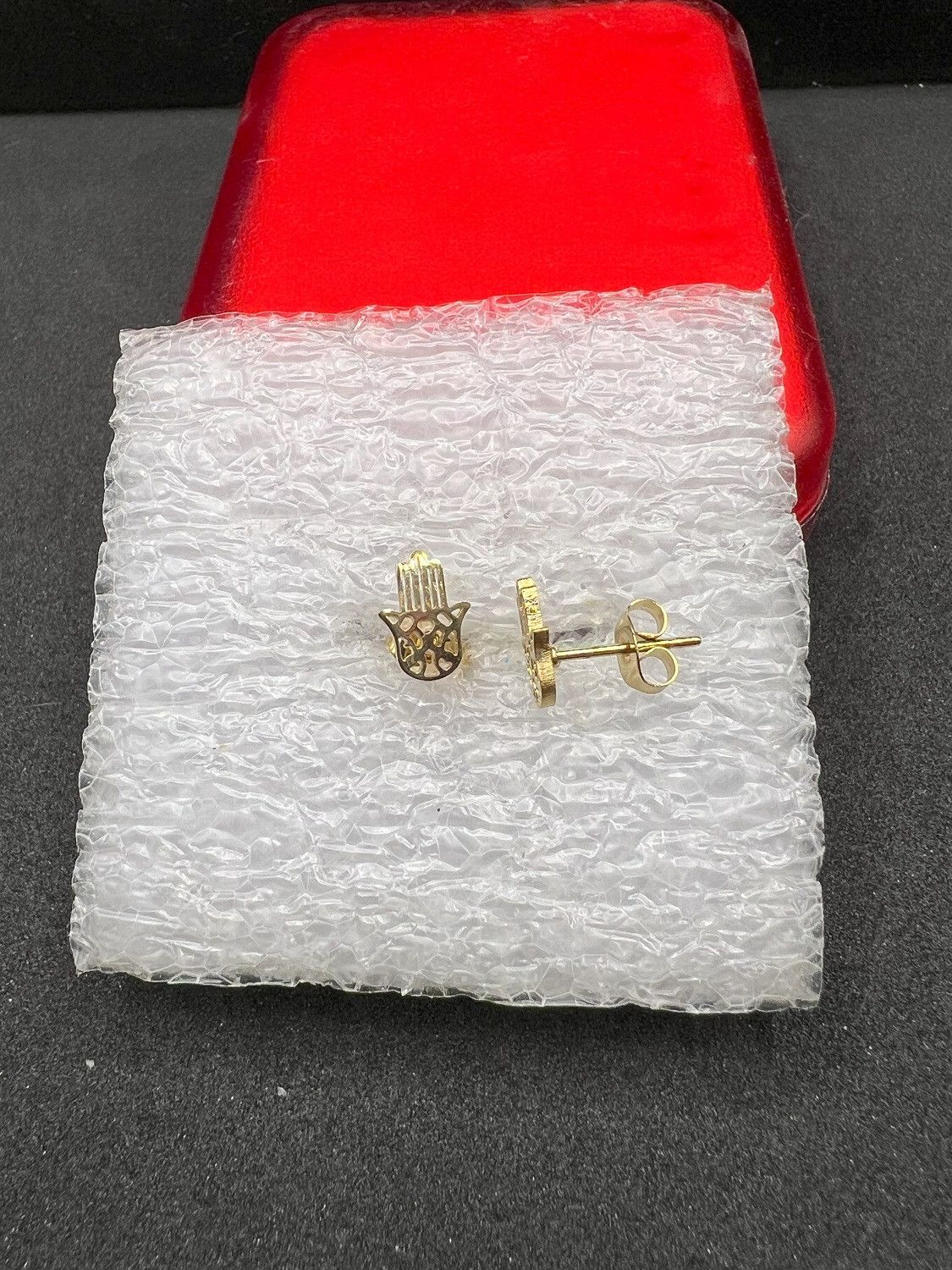 Other Hamsa hand Stainless Steel stud earrings Size ONE SIZE - 2 Thumbnail