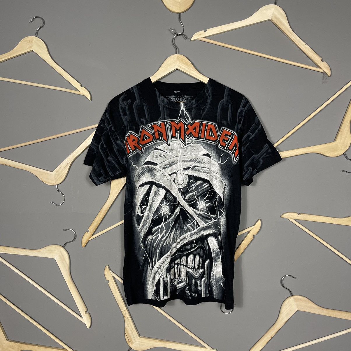 Band Tees Iron Maiden 2008 All Over Print t-shirt Size US M / EU 48-50 / 2 - 1 Thumbnail