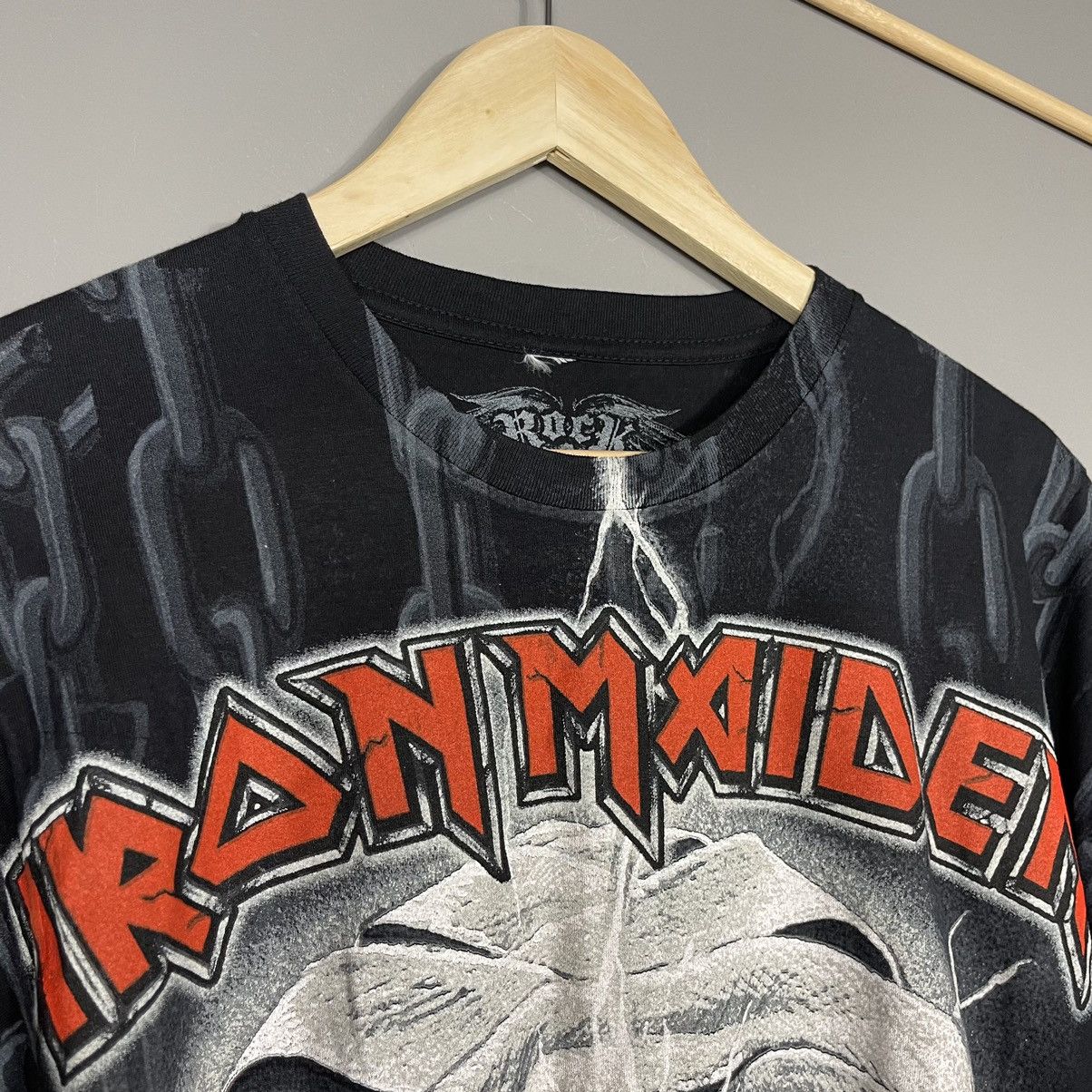 Band Tees Iron Maiden 2008 All Over Print t-shirt Size US M / EU 48-50 / 2 - 3 Thumbnail