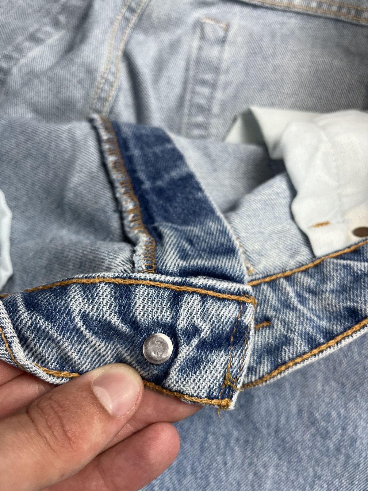 Japanese Brand × Levi's × Vintage Levi’s vintage 505 90s distressed denim Y2K Size US 38 / EU 54 - 12 Thumbnail