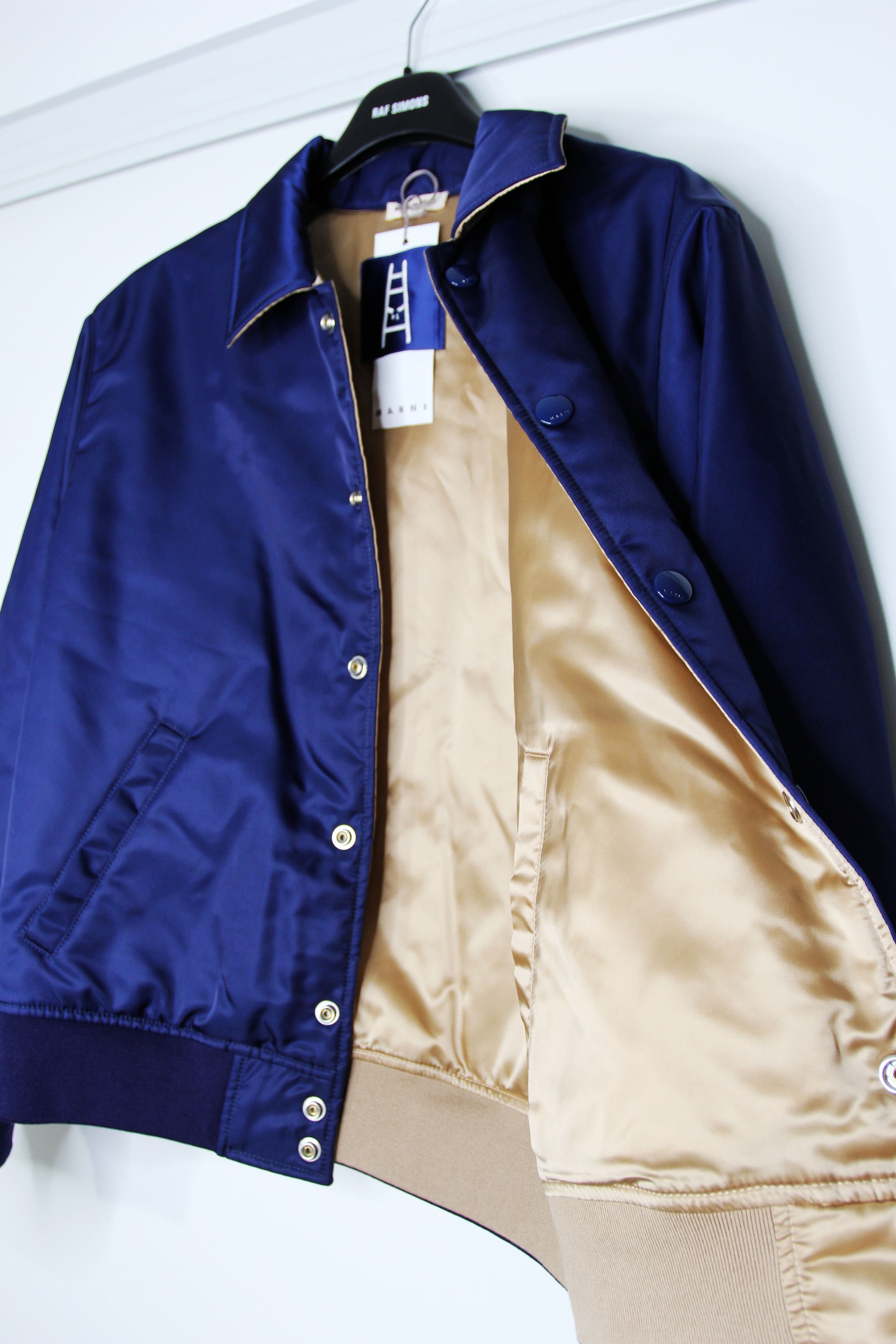 Marni BNWT AW20 MARNI REFLECTIVE REVERSIBLE BOMBER JACKET 52 Size US L / EU 52-54 / 3 - 11 Thumbnail