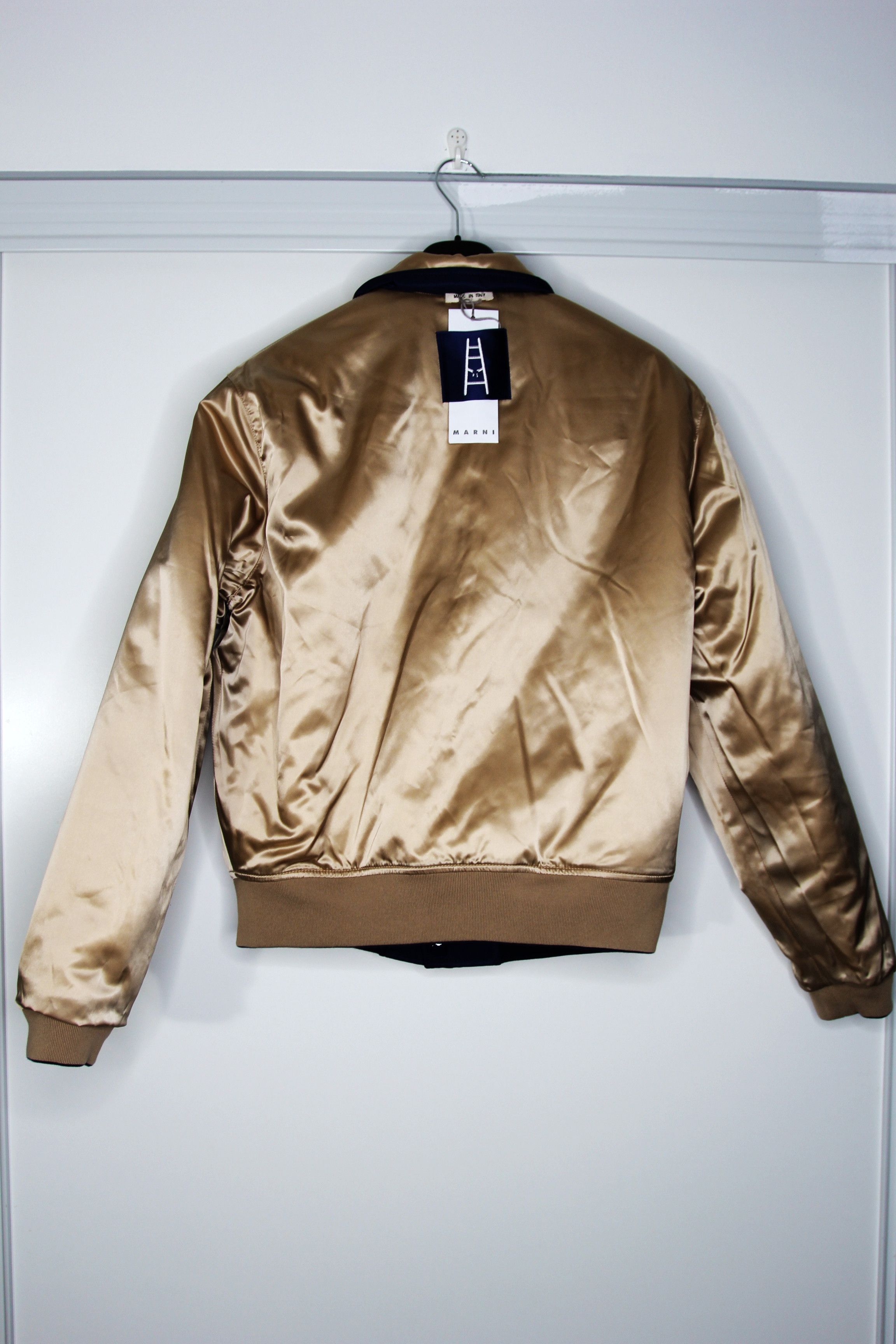 Marni BNWT AW20 MARNI REFLECTIVE REVERSIBLE BOMBER JACKET 52 Size US L / EU 52-54 / 3 - 13 Thumbnail