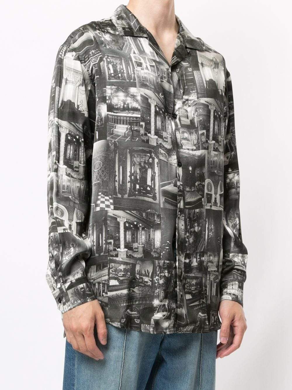 Y/Project BNWT AW20 Y/PROJECT PRINTED PYJAMA SHIRT L Size US L / EU 52-54 / 3 - 1 Thumbnail