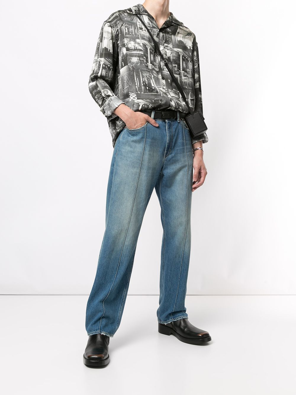Y/Project BNWT AW20 Y/PROJECT PRINTED PYJAMA SHIRT L Size US L / EU 52-54 / 3 - 17 Thumbnail