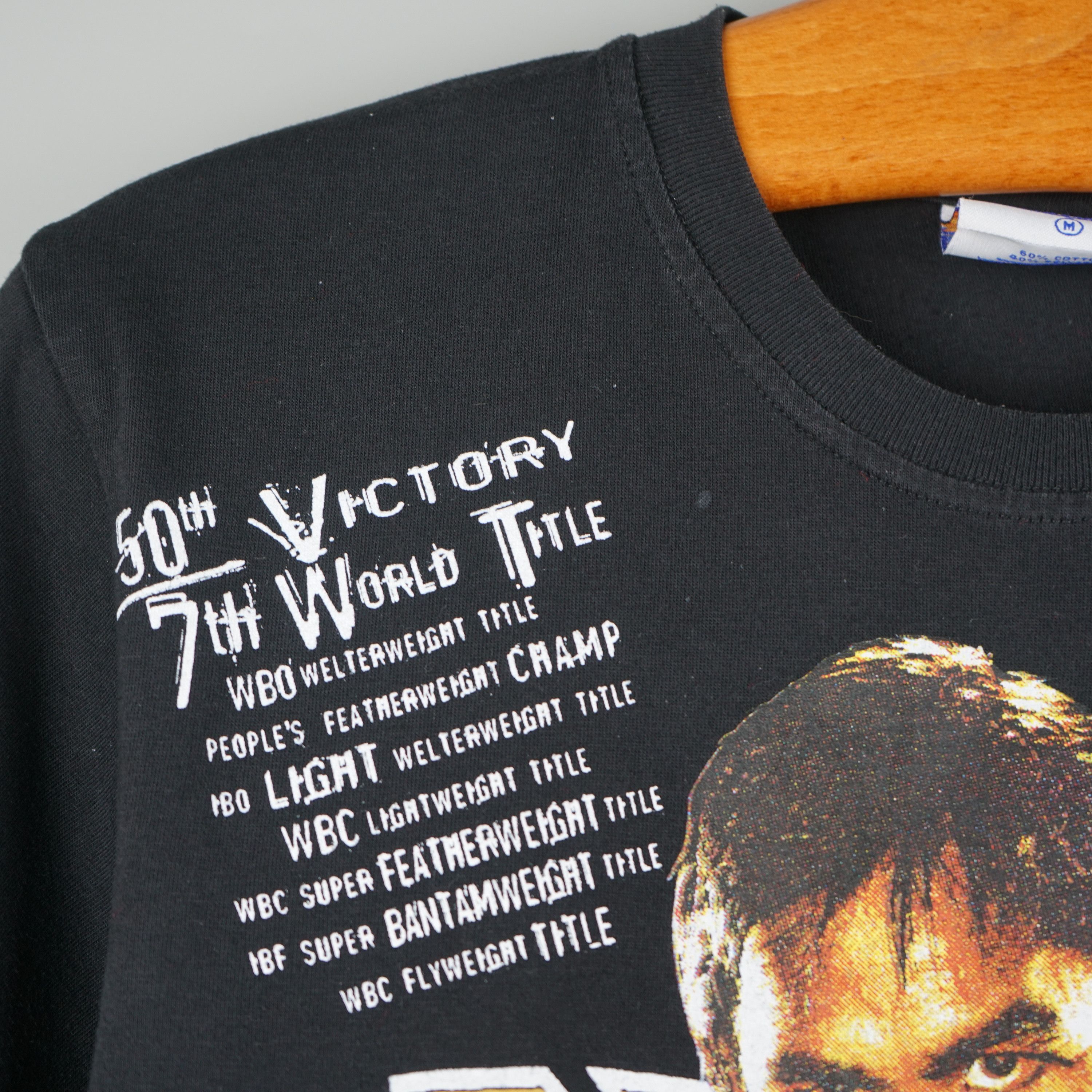 Vintage 2009 Manny Pacquiao Boxing t-shirt Size US S / EU 44-46 / 1 - 3 Thumbnail