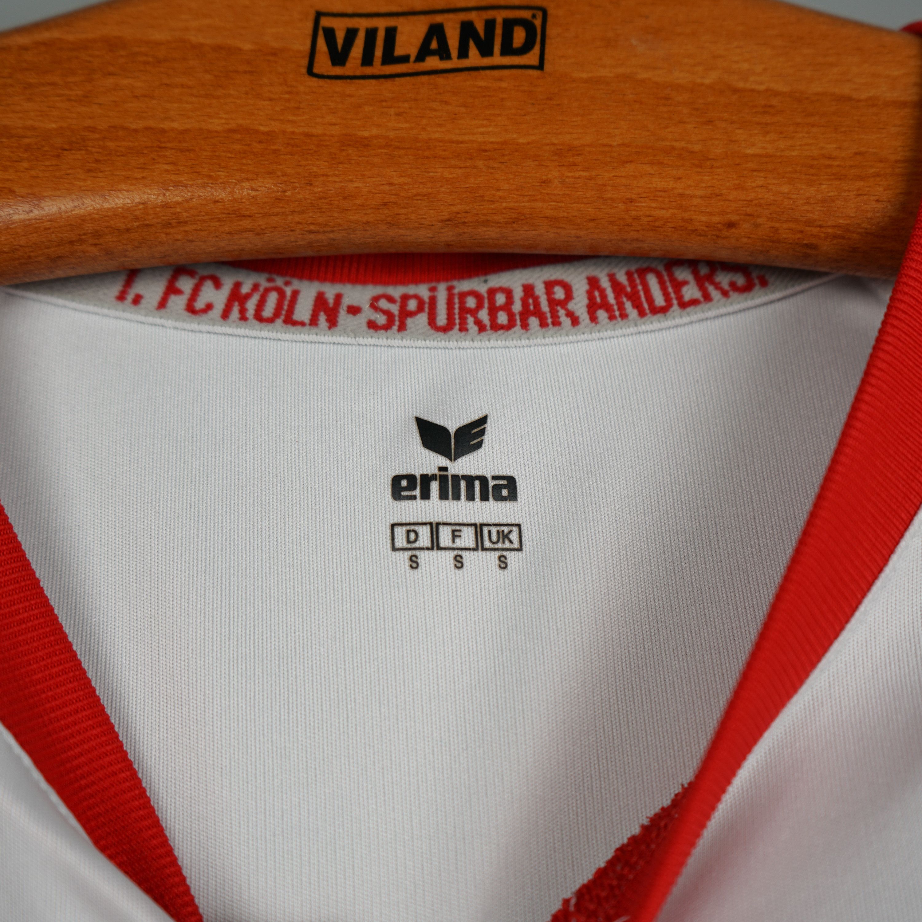 Vintage 2016 FC Koln Football Jersey REWE ERIMA Size US S / EU 44-46 / 1 - 8 Thumbnail