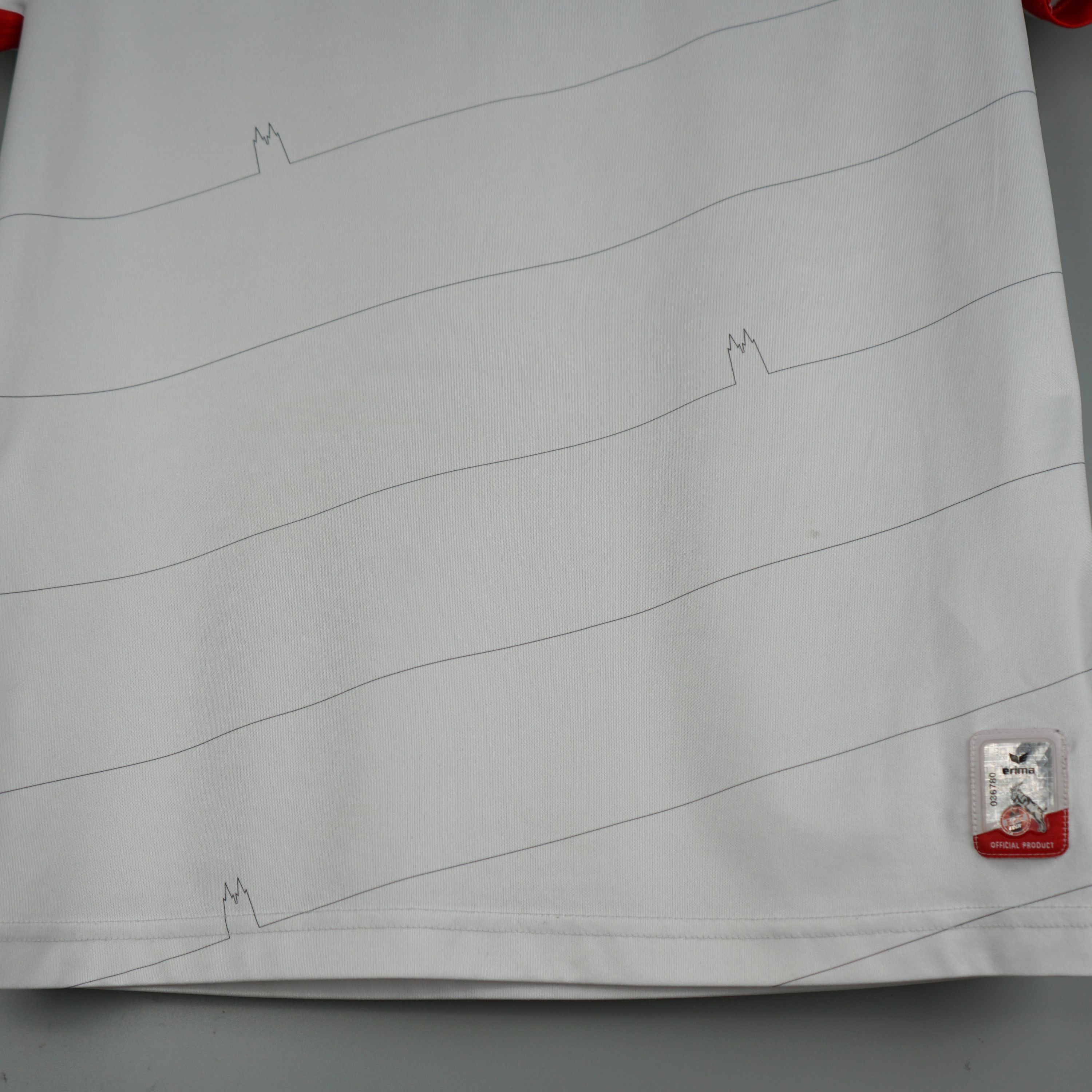 Vintage 2016 FC Koln Football Jersey REWE ERIMA Size US S / EU 44-46 / 1 - 3 Thumbnail