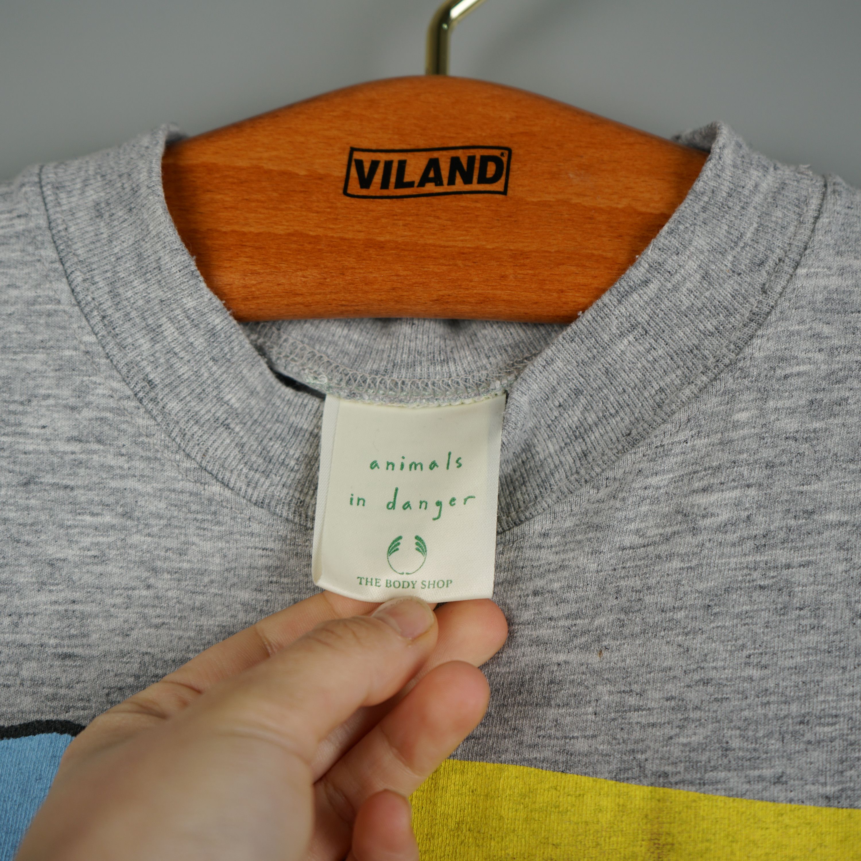 Vintage 1990s Animals In Danger t-shirt Green Peace WWF Size US S / EU 44-46 / 1 - 6 Thumbnail
