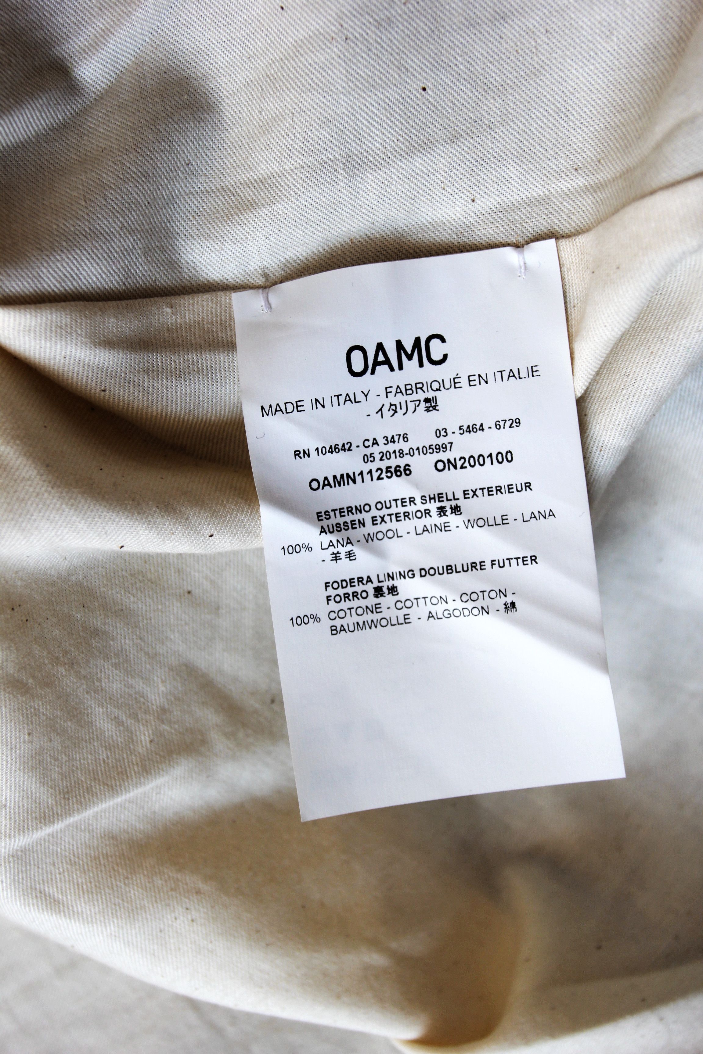OAMC AW18 OAMC KUNSTHALLE FELT OVERSHIRT JACKET L Size US L / EU 52-54 / 3 - 10 Thumbnail