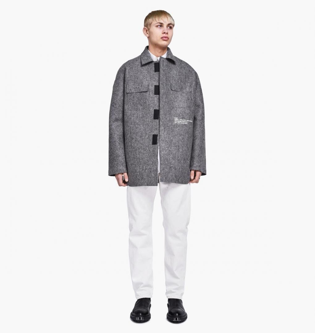OAMC AW18 OAMC KUNSTHALLE FELT OVERSHIRT JACKET L Size US L / EU 52-54 / 3 - 19 Thumbnail