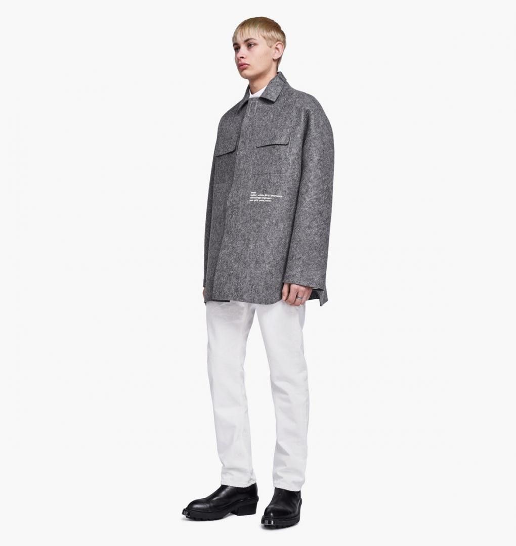 OAMC AW18 OAMC KUNSTHALLE FELT OVERSHIRT JACKET L Size US L / EU 52-54 / 3 - 17 Thumbnail