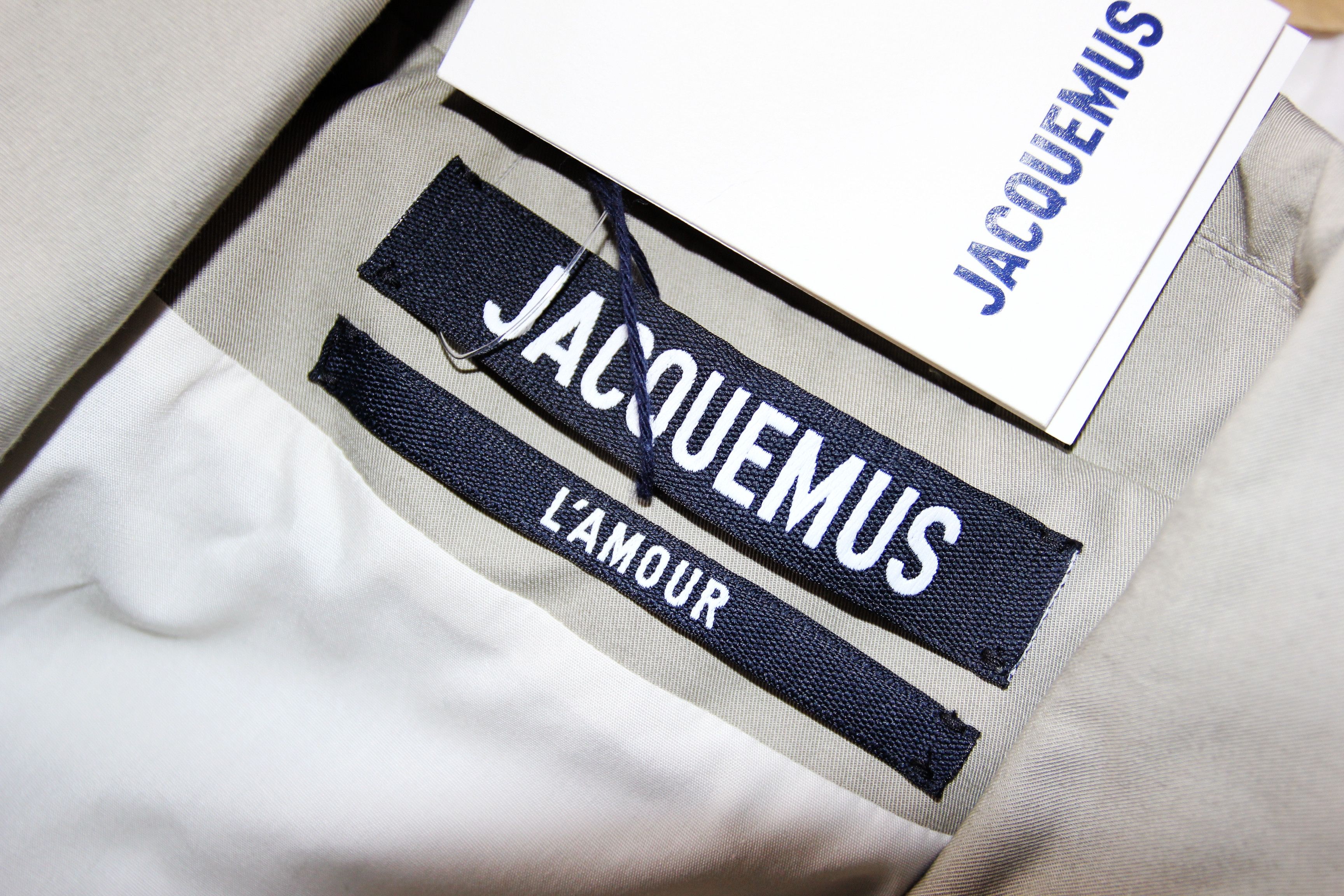 Jacquemus BNWT SS21 JACQUEMUS "LE BLOUSON GRAIN" JACKET 52 Size US L / EU 52-54 / 3 - 9 Thumbnail