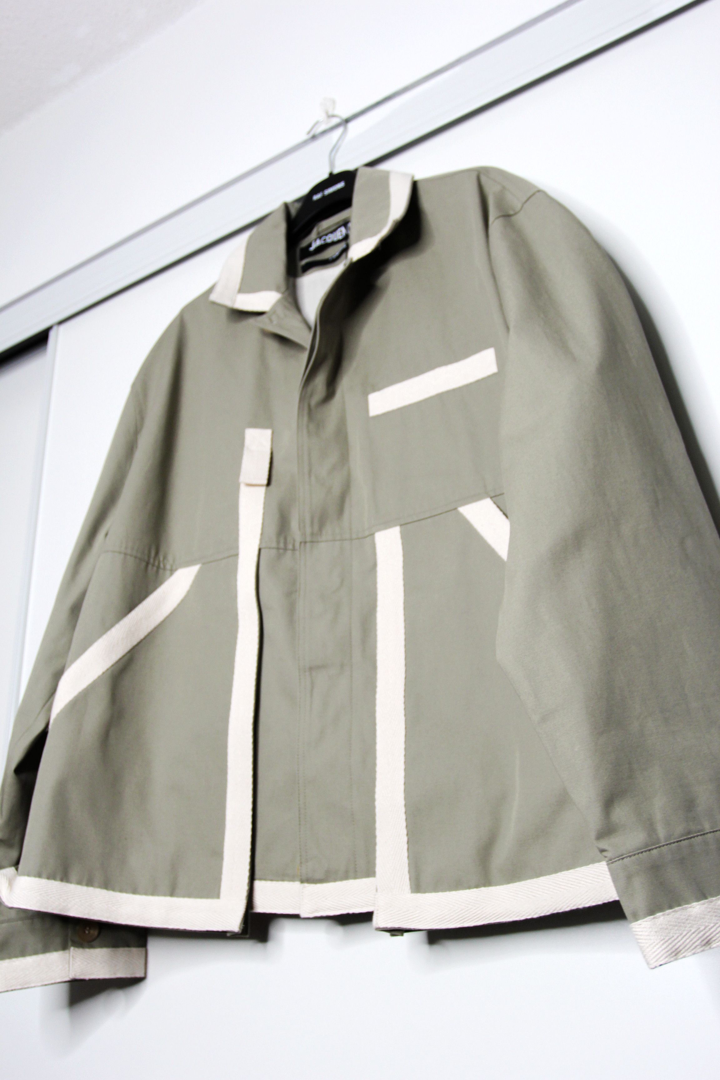 Jacquemus BNWT SS21 JACQUEMUS "LE BLOUSON GRAIN" JACKET 52 Size US L / EU 52-54 / 3 - 5 Thumbnail