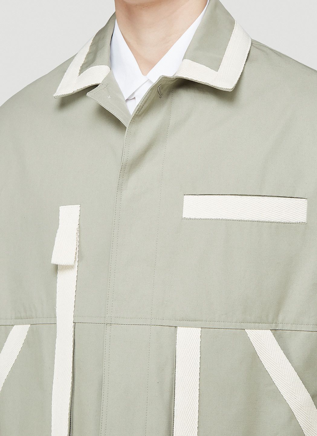 Jacquemus BNWT SS21 JACQUEMUS "LE BLOUSON GRAIN" JACKET 52 Size US L / EU 52-54 / 3 - 11 Thumbnail