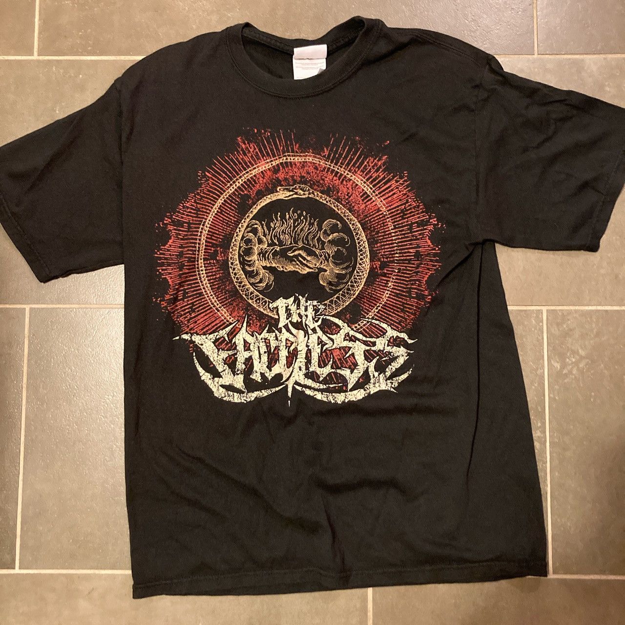 Band Tees The faceless band | Grailed