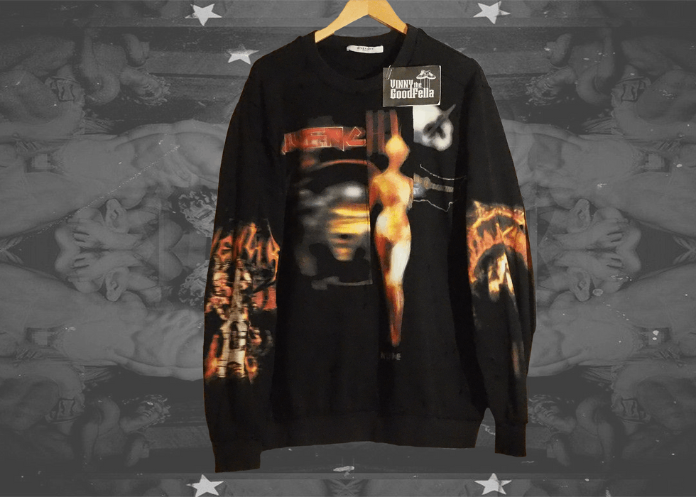 Givenchy band heavy outlet sweater