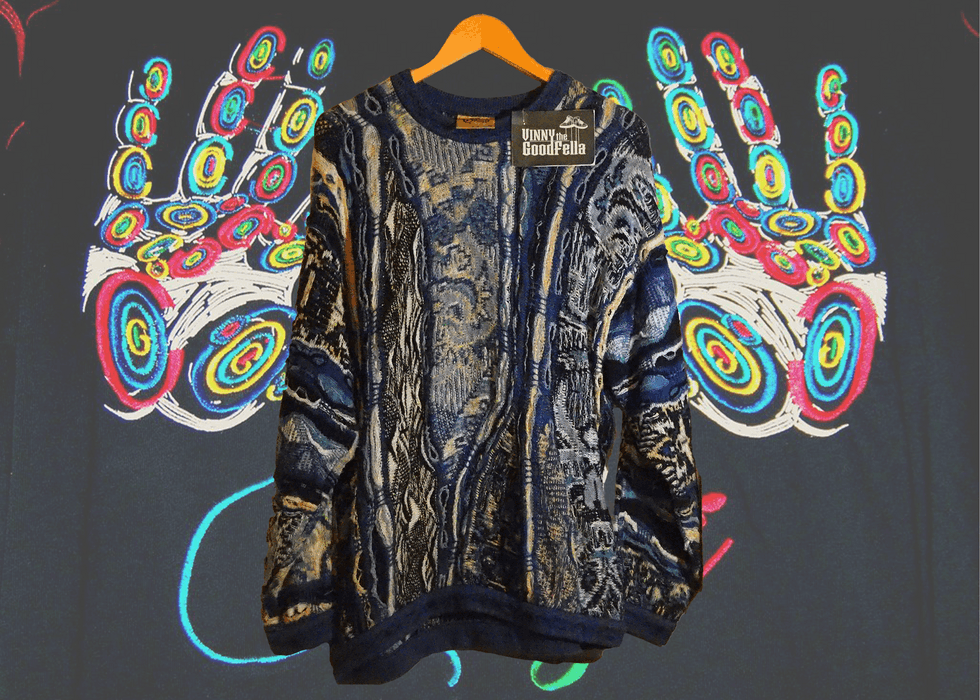 Coogi hot sale blues sweater