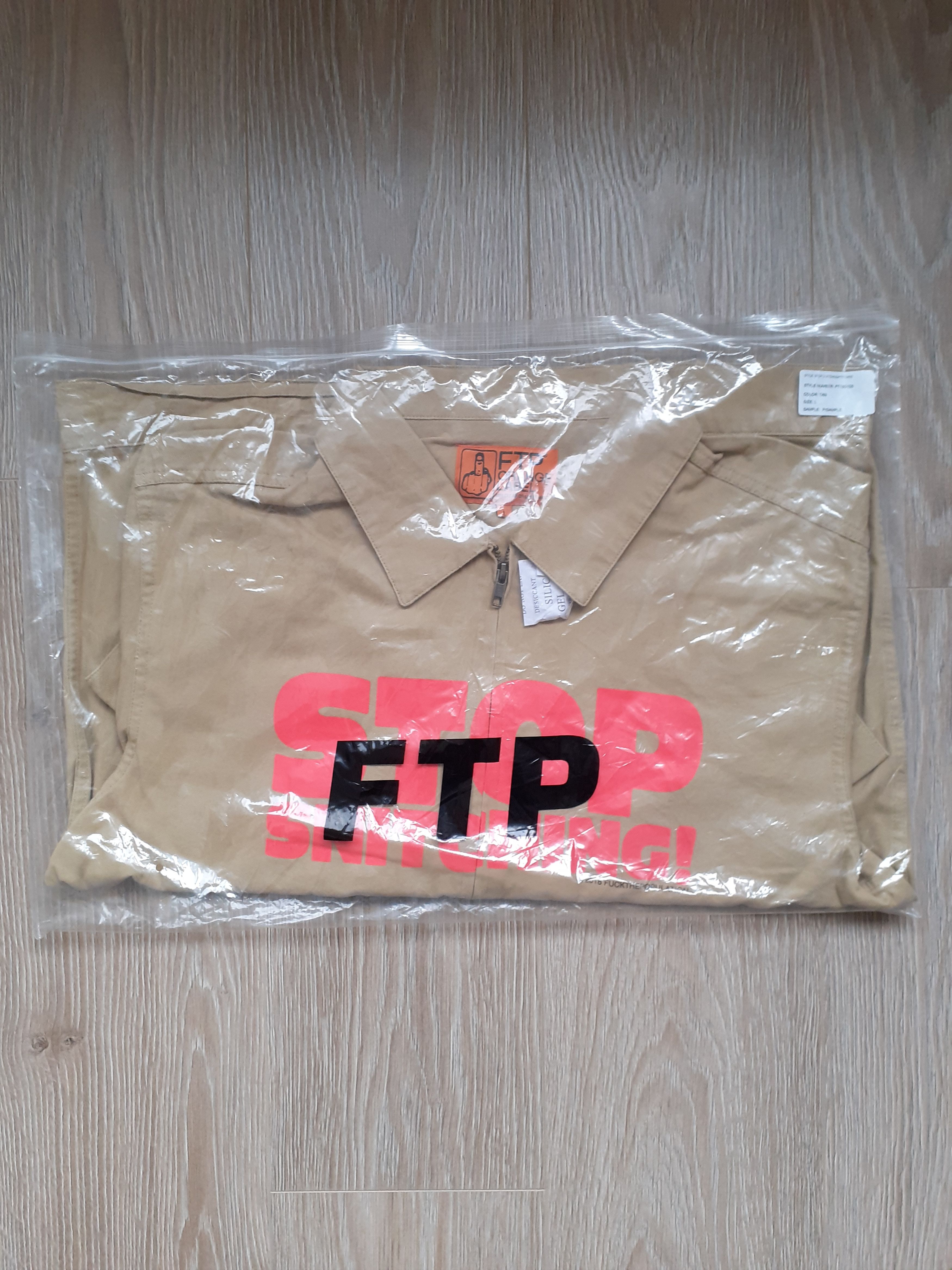 Fuck The Population FTP Stop Snitching Jacket Size US L / EU 52-54 / 3 - 2 Thumbnail