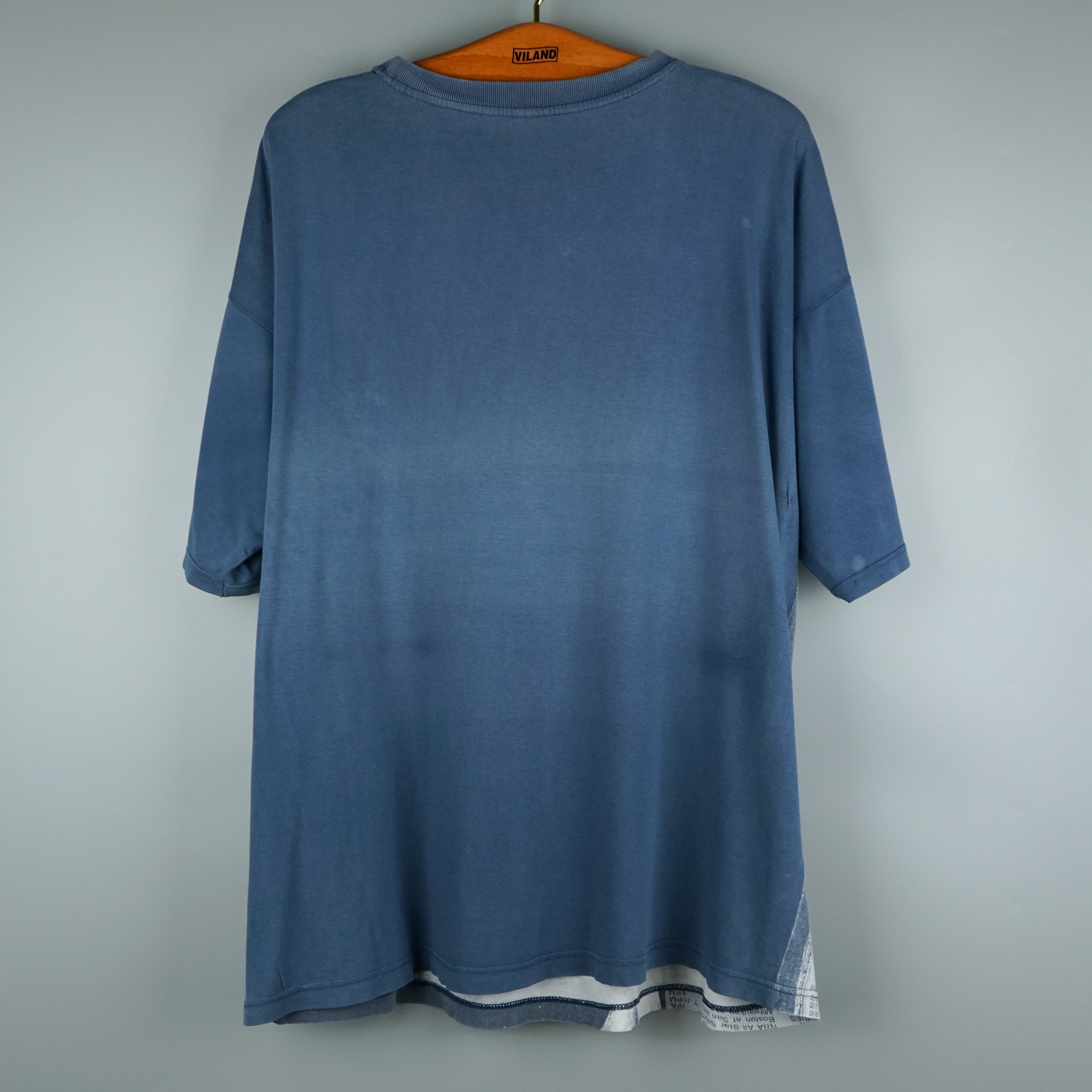 NBA × Vintage 1980s Basketball t-shirt Size US XL / EU 56 / 4 - 6 Thumbnail