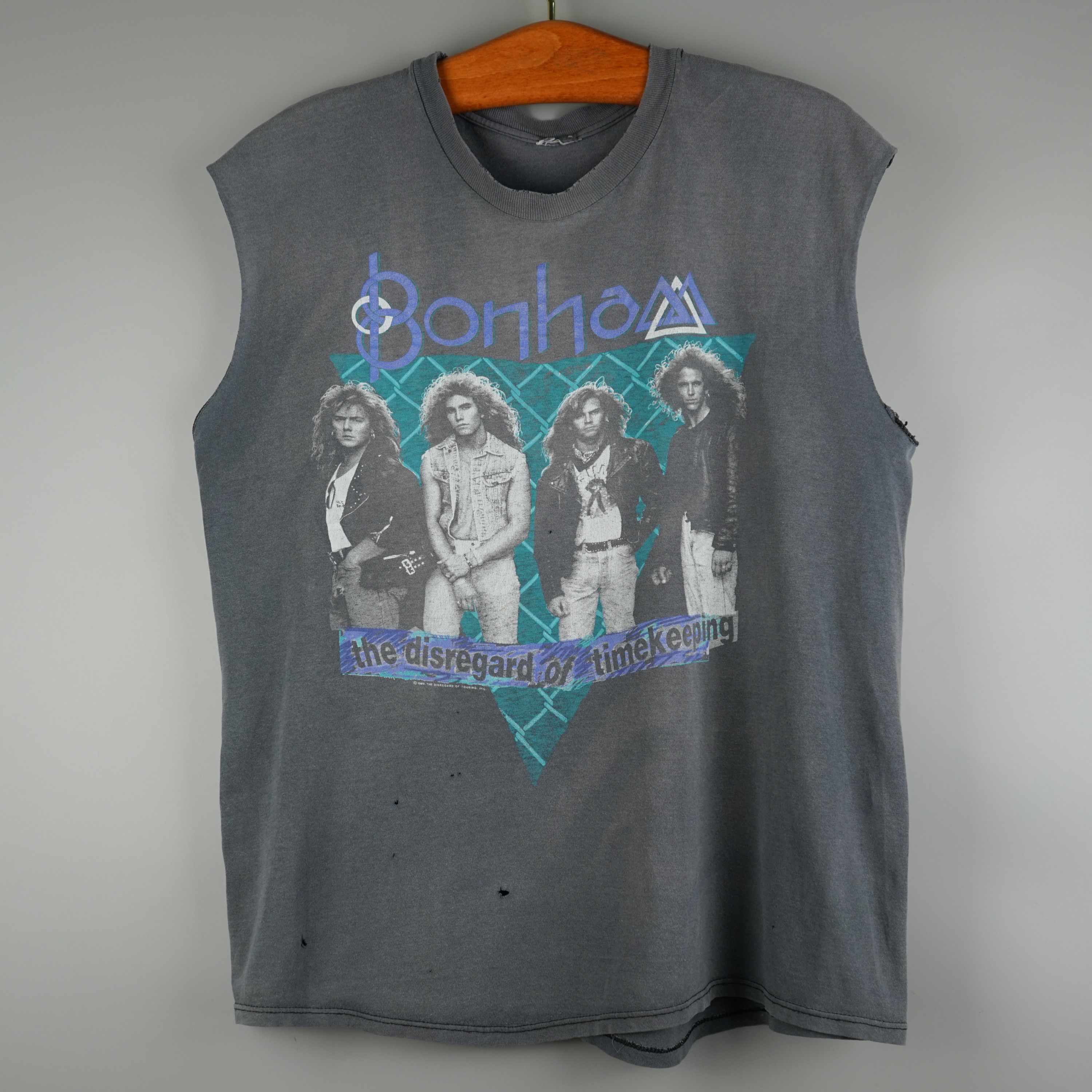 Band Tees × Vintage 1989 Bonham t-shirt The Disregard of Timekeeping Size US XL / EU 56 / 4 - 1 Thumbnail