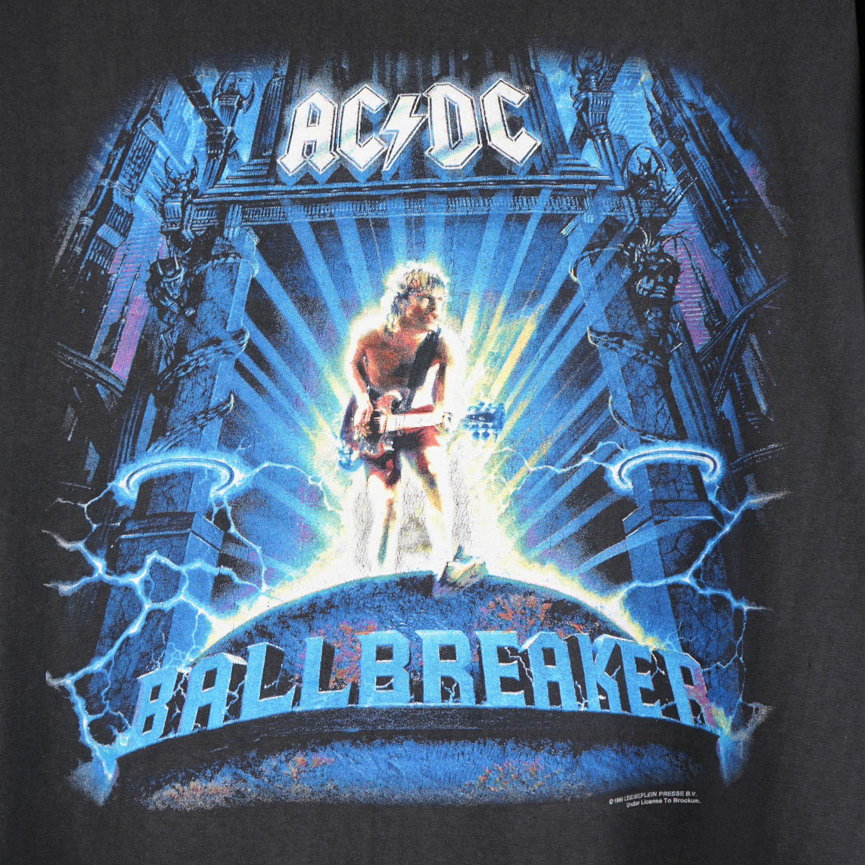 Band Tees × Vintage 1996 ACDC T-Shirt BallBreaker World Tour Size US XL / EU 56 / 4 - 2 Thumbnail