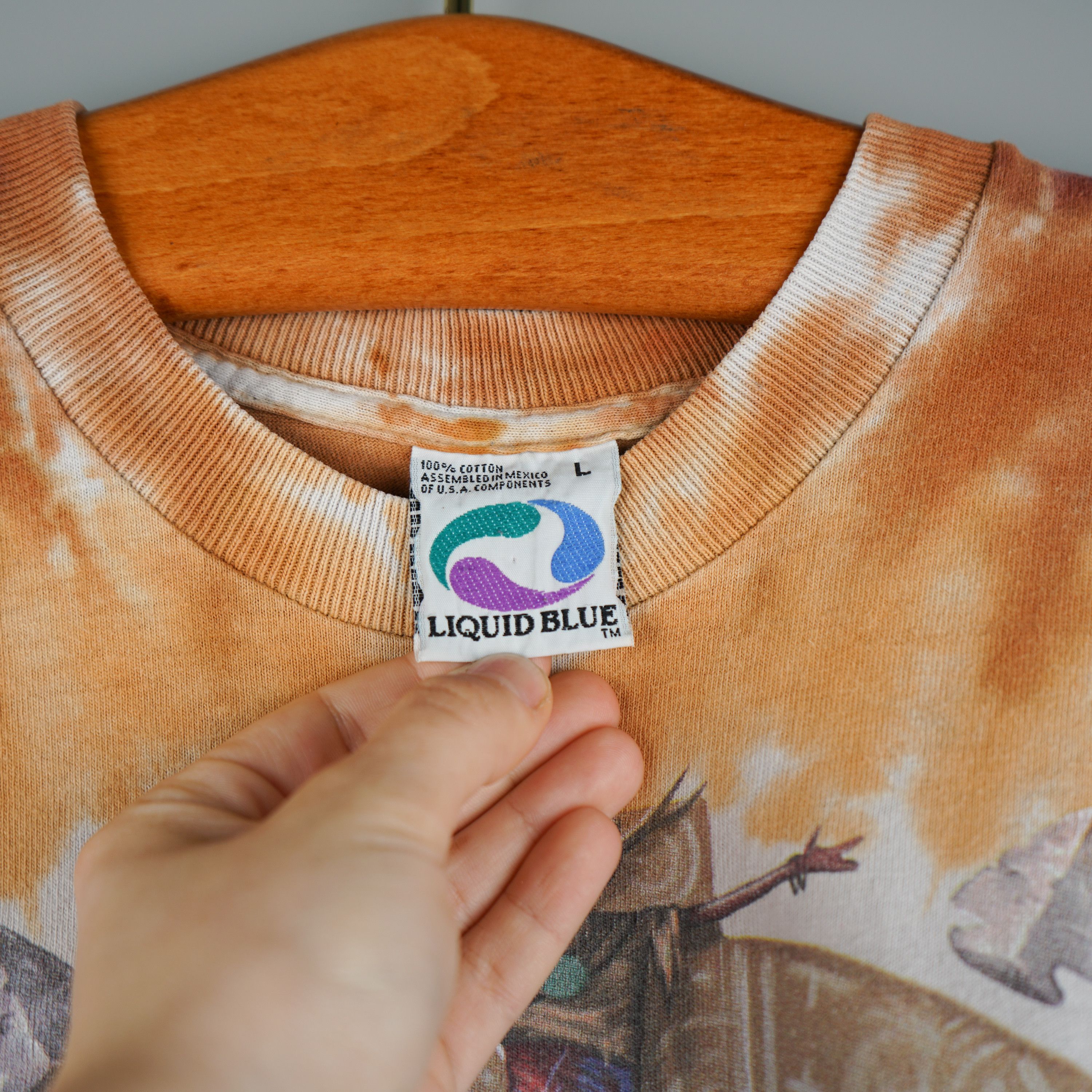Liquid Blue × Vintage 2000 Liquid Blue Canyon Sunset t-shirt Size US XL / EU 56 / 4 - 4 Thumbnail