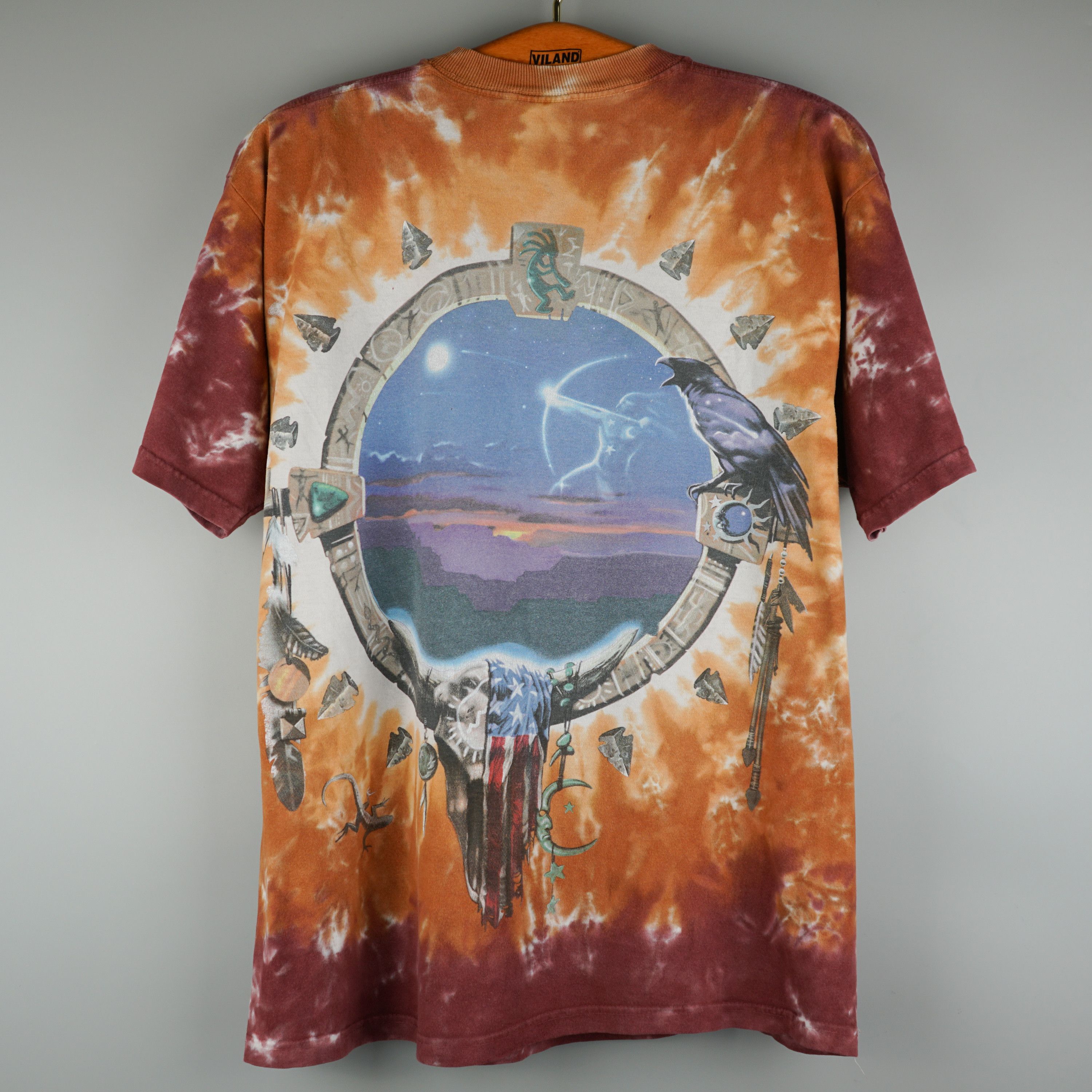Liquid Blue × Vintage 2000 Liquid Blue Canyon Sunset t-shirt Size US XL / EU 56 / 4 - 5 Thumbnail