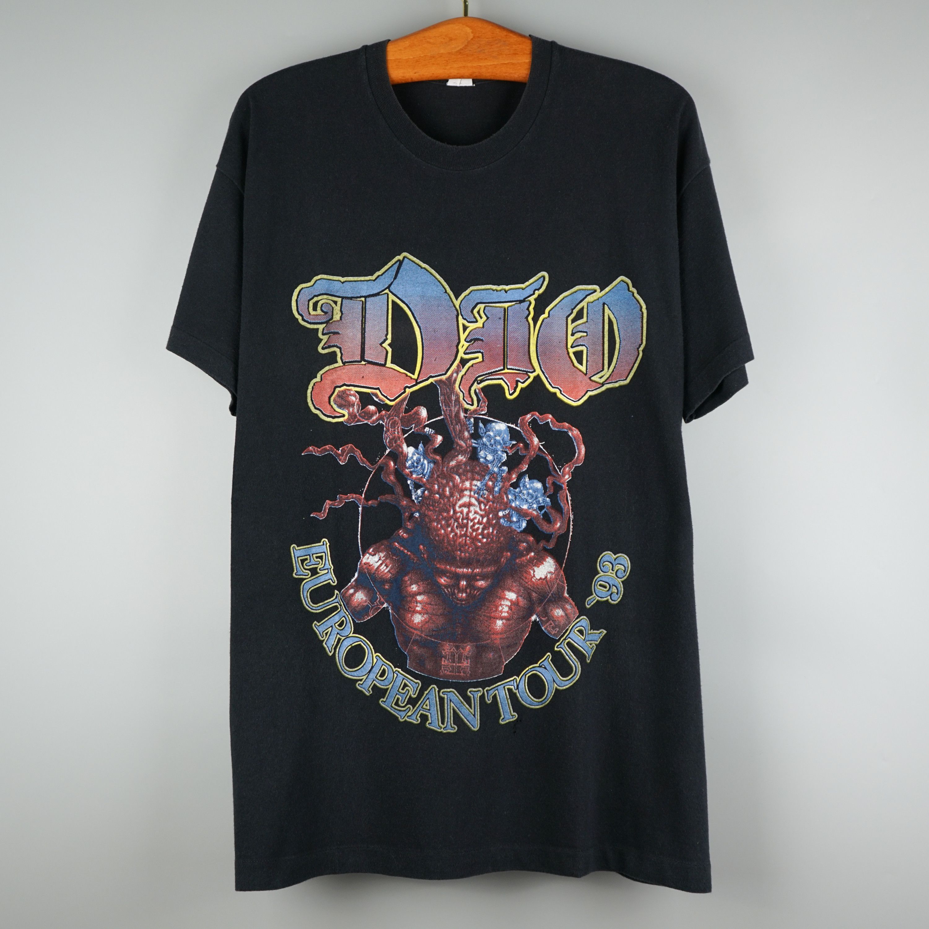 1993 Ronnie James Dio t-shirt EU Tour 93