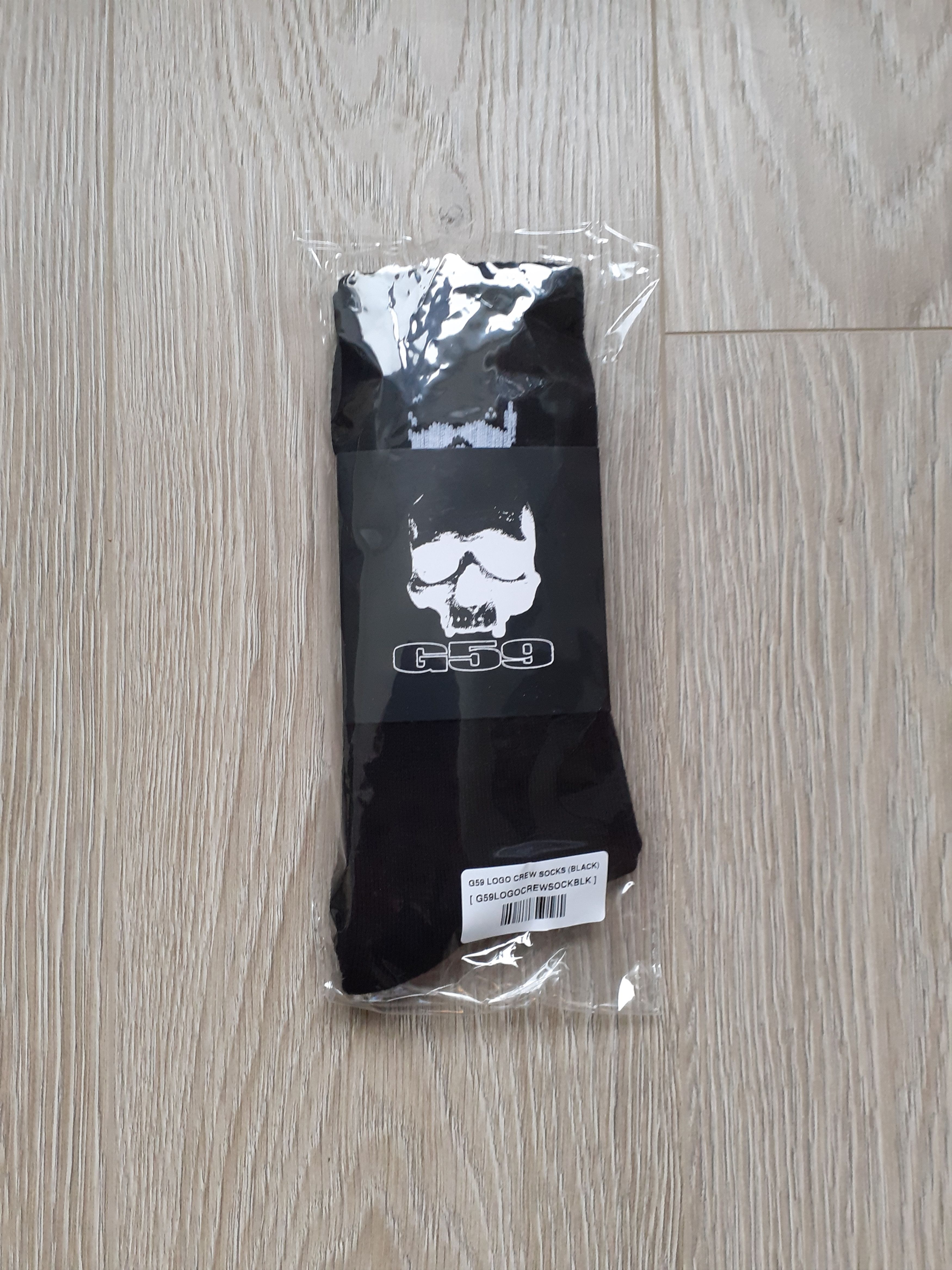 G59 Records SUICIDEBOYS $B G59 LOGO CREW SOCKS (BLACK) Size ONE SIZE - 2 Thumbnail