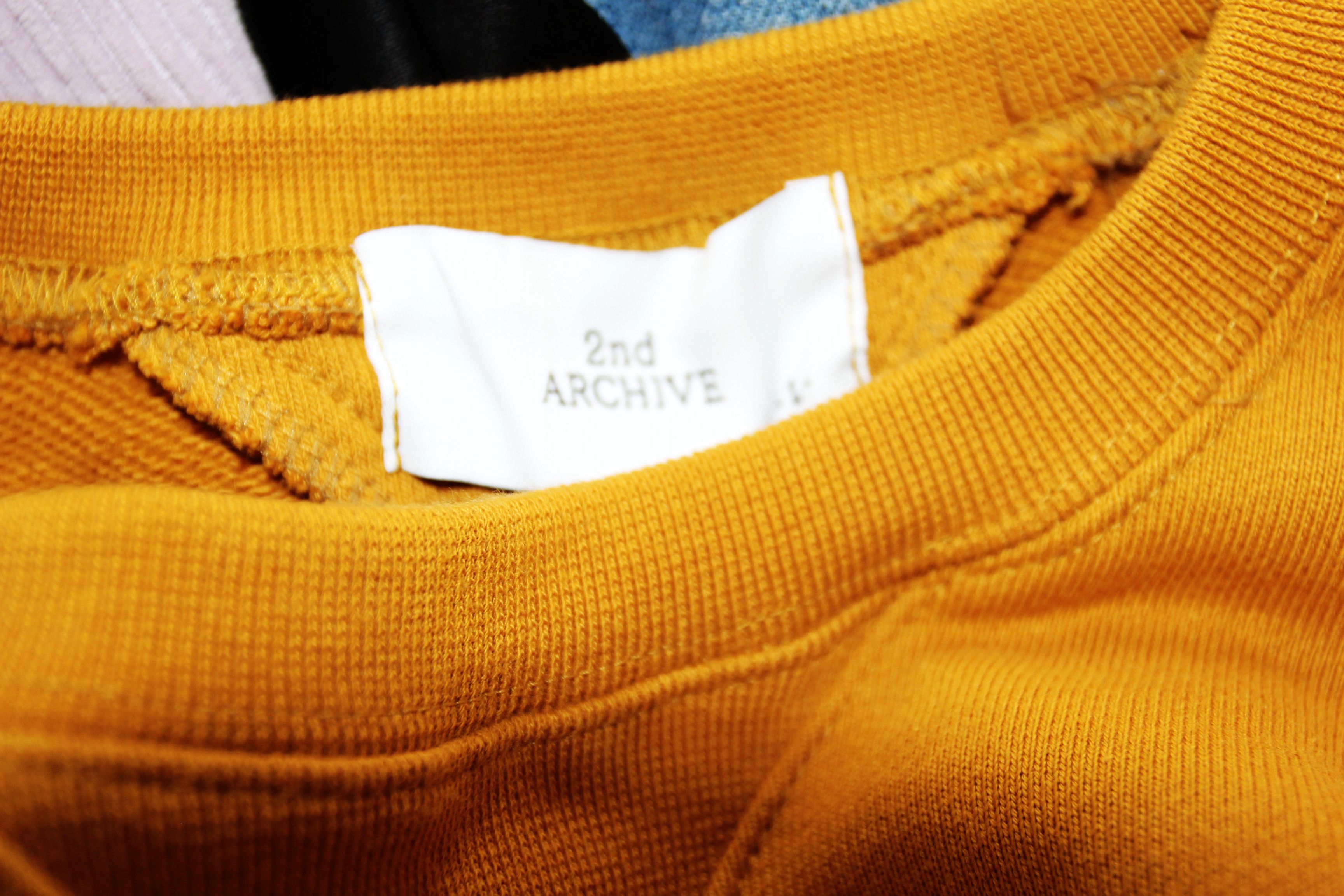 Other BNWT AW22 2ND ARCHIVE MUSTARD SWEATSHIRT M Size US M / EU 48-50 / 2 - 7 Thumbnail