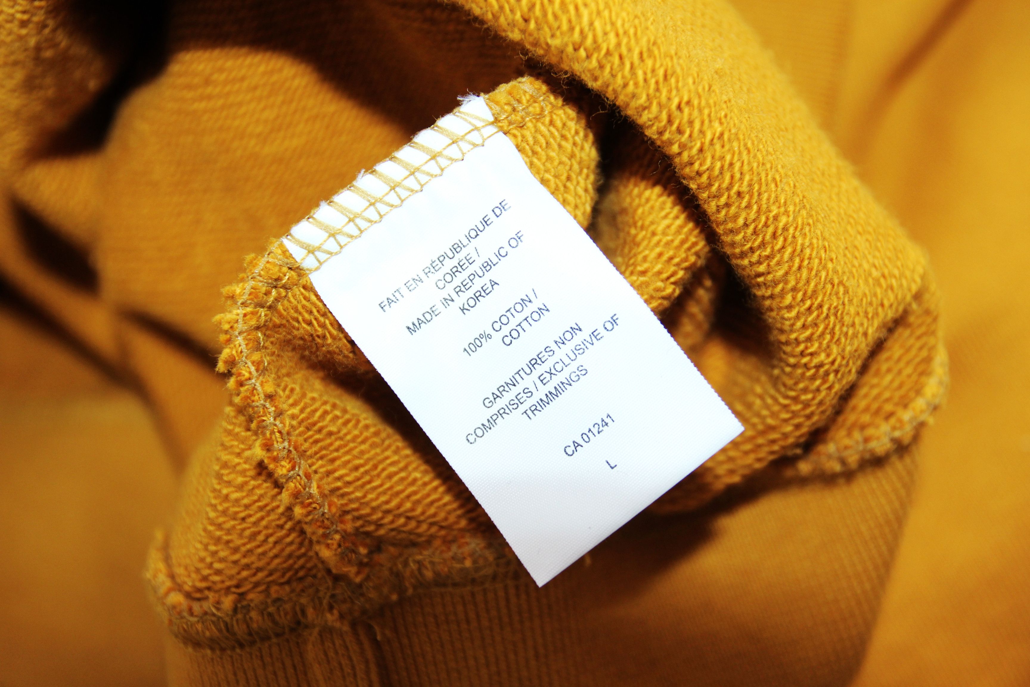 Other BNWT AW22 2ND ARCHIVE MUSTARD SWEATSHIRT M Size US M / EU 48-50 / 2 - 8 Thumbnail