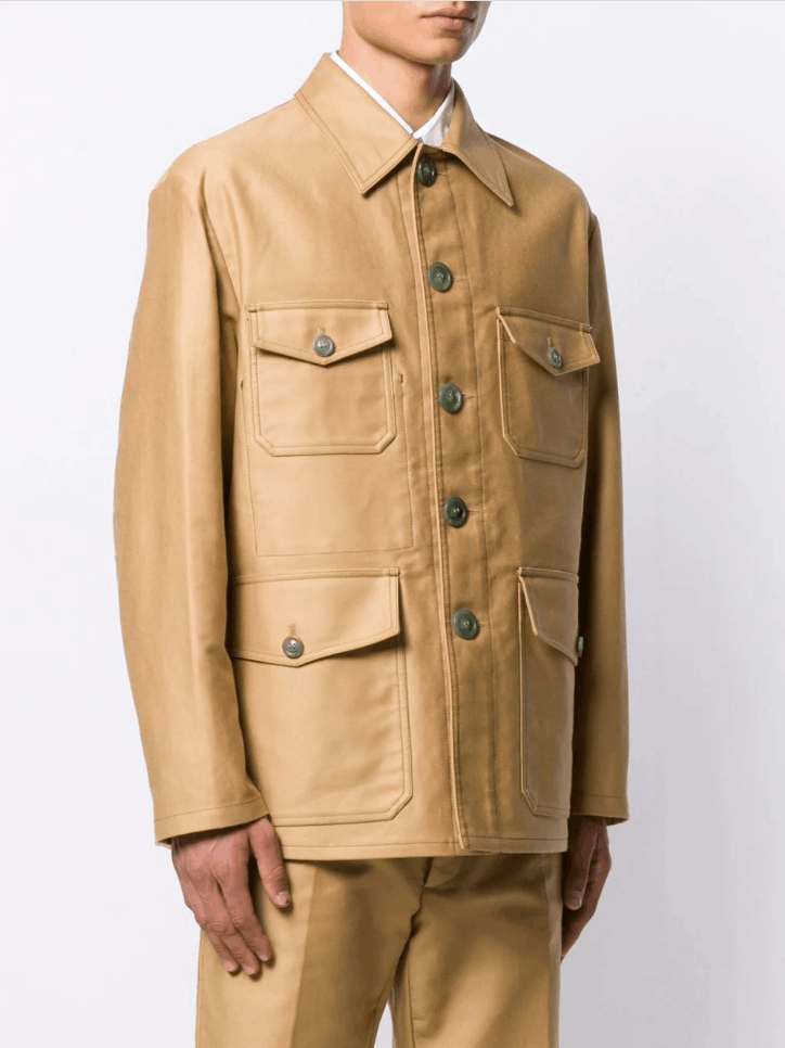 Marni BNWT SS20 MARNI BOXY FIT MILITARY JACKET 50 Size US M / EU 48-50 / 2 - 1 Thumbnail