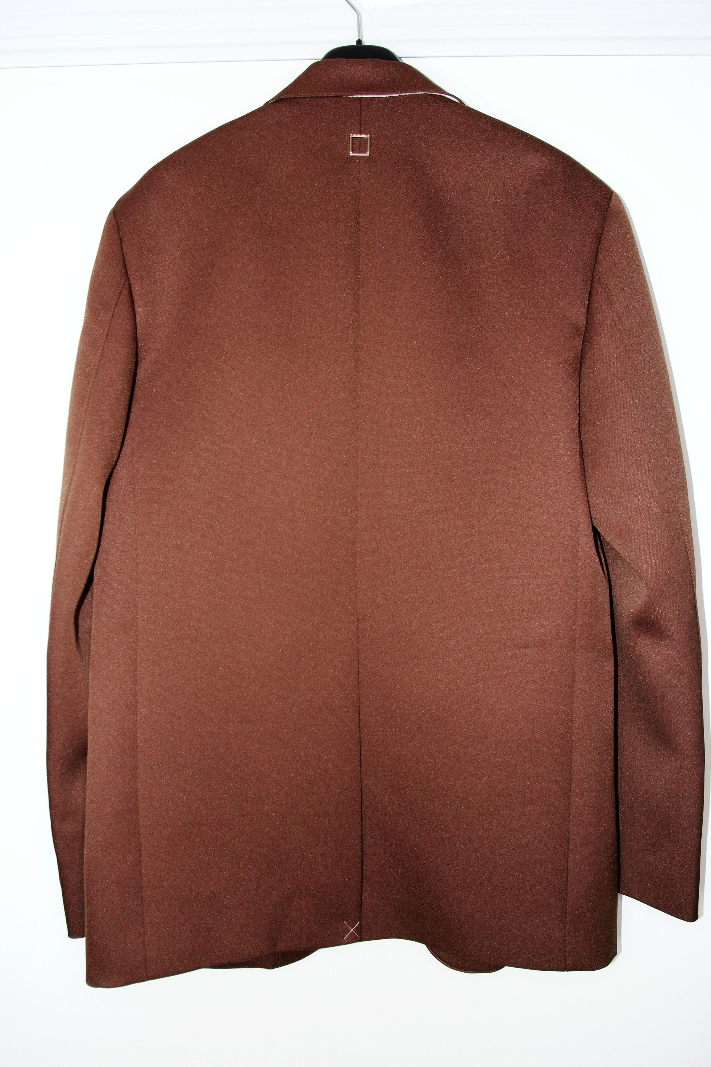 Wooyoungmi BNWT AW20 WOOYOUNGMI BROWN 2 BUTTON BLAZER 50 Size US M / EU 48-50 / 2 - 3 Thumbnail