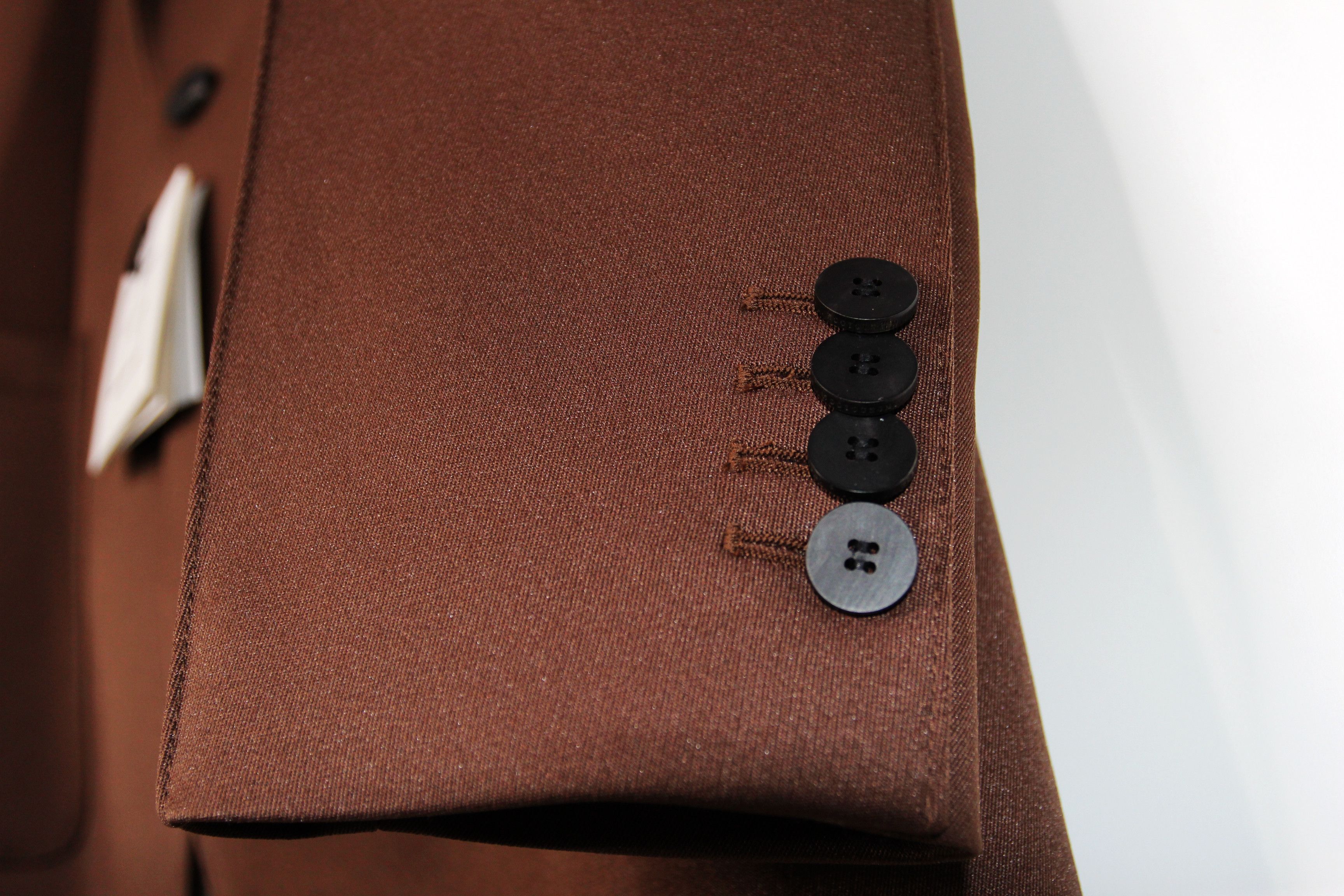 Wooyoungmi BNWT AW20 WOOYOUNGMI BROWN 2 BUTTON BLAZER 50 Size US M / EU 48-50 / 2 - 7 Thumbnail