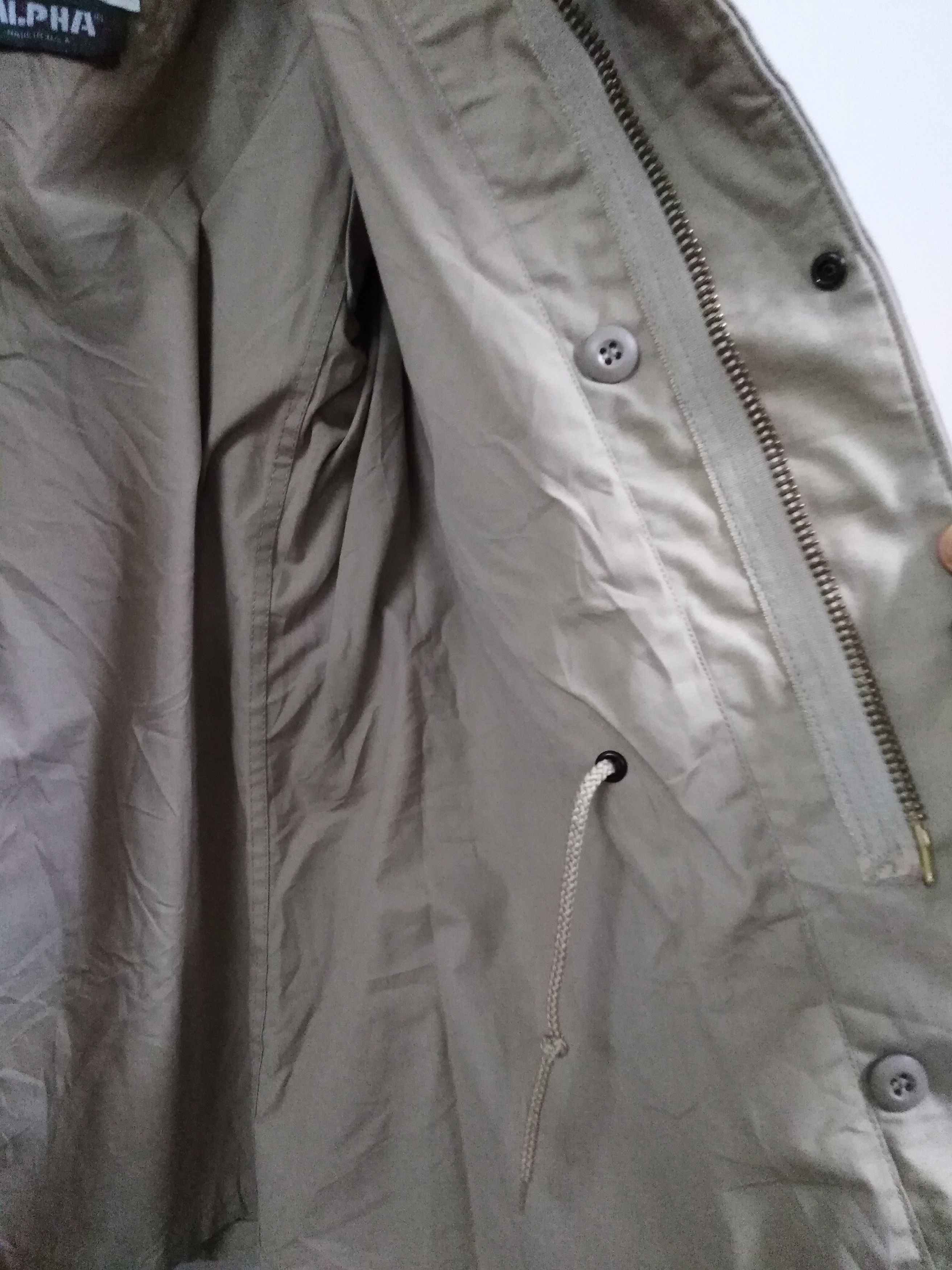 Alpha Industries Vintage 22.5x31 inches Alpha Industries Made In USA Jacket Size US S / EU 44-46 / 1 - 7 Thumbnail