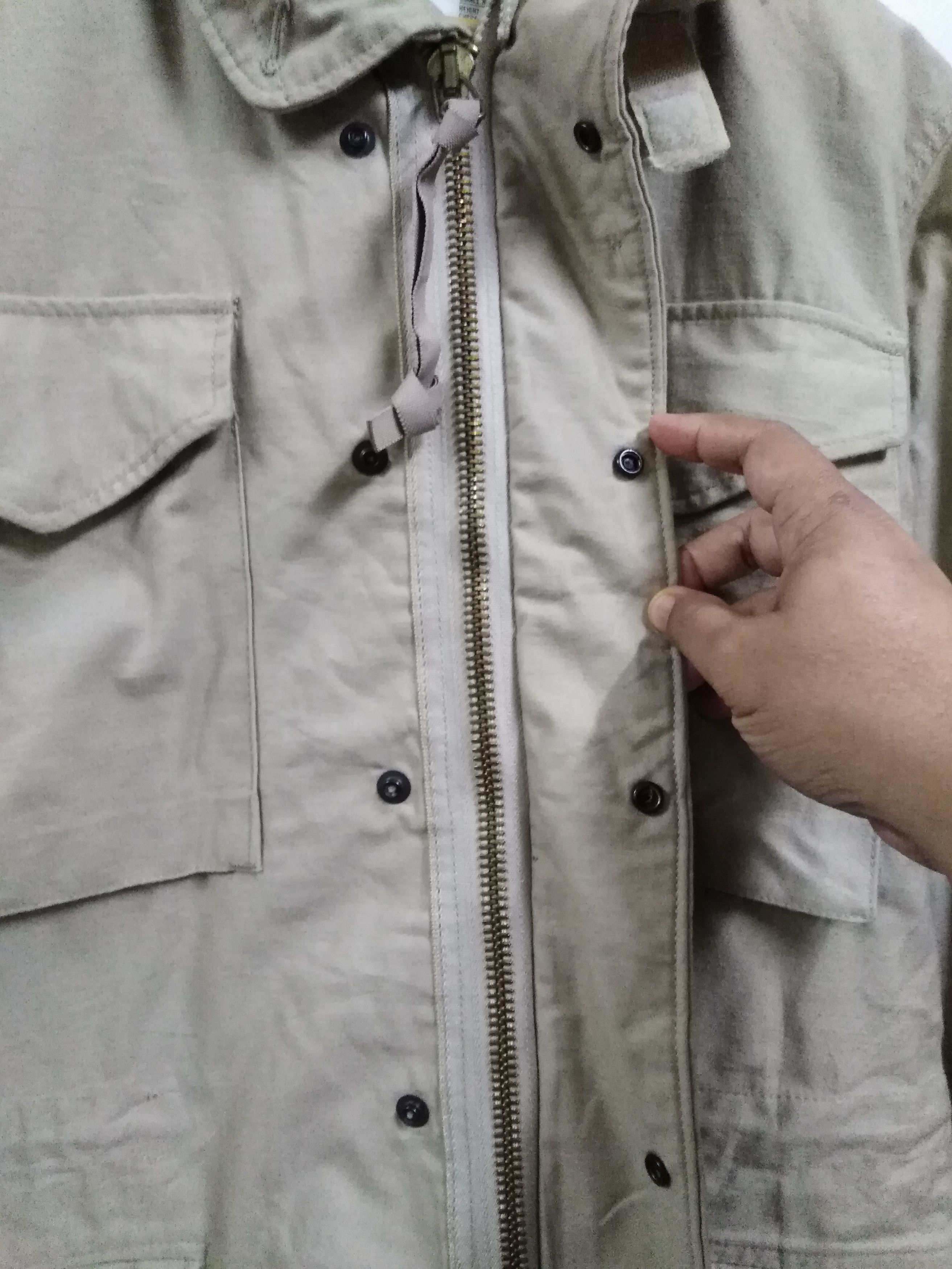 Alpha Industries Vintage 22.5x31 inches Alpha Industries Made In USA Jacket Size US S / EU 44-46 / 1 - 3 Thumbnail