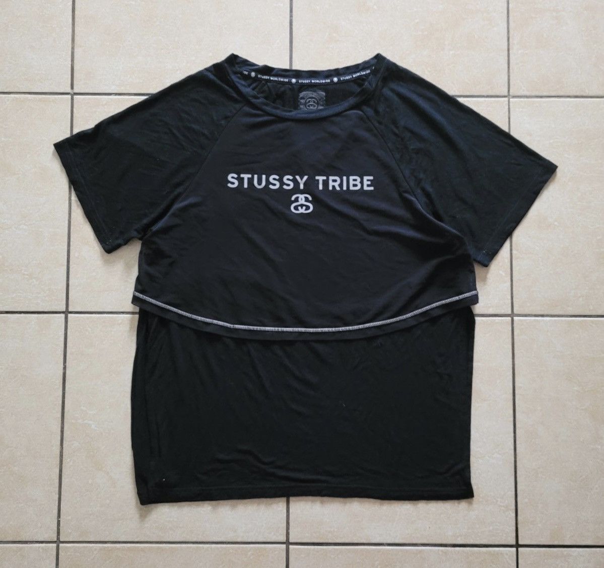 Stussy big logo t-shirt
