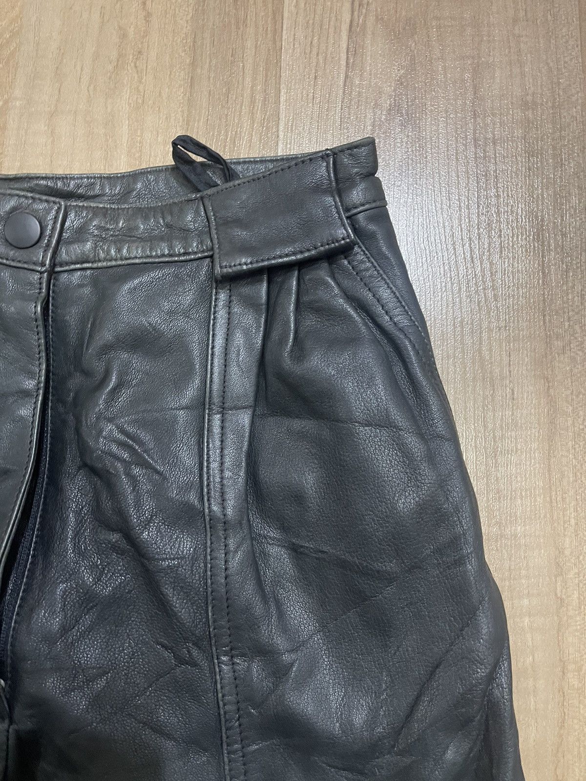 Japanese Brand × Leather × PPFM PPFM PUNK Leather Pants Size US 32 / EU 48 - 3 Thumbnail