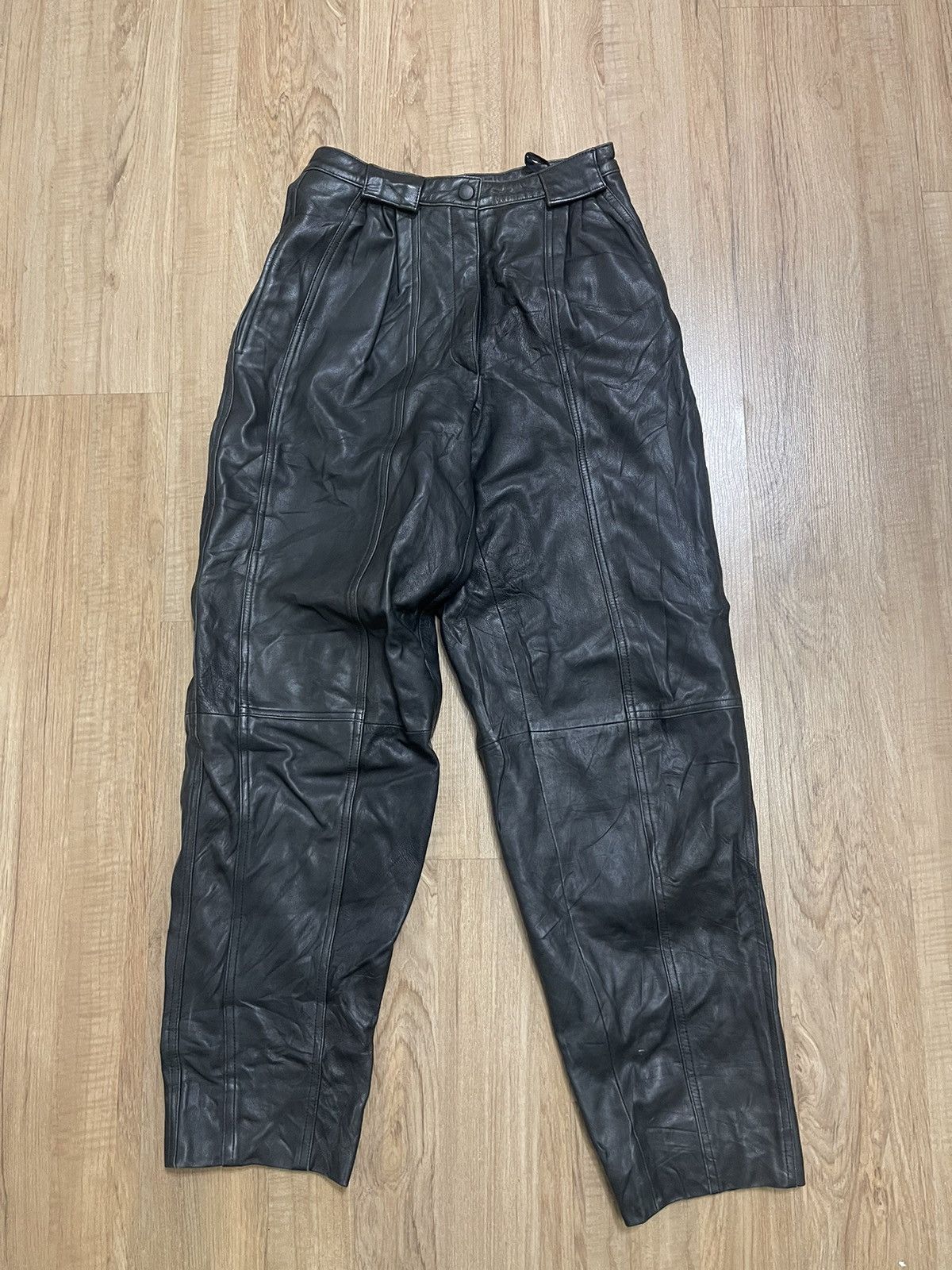 Japanese Brand × Leather × PPFM PPFM PUNK Leather Pants Size US 32 / EU 48 - 1 Thumbnail