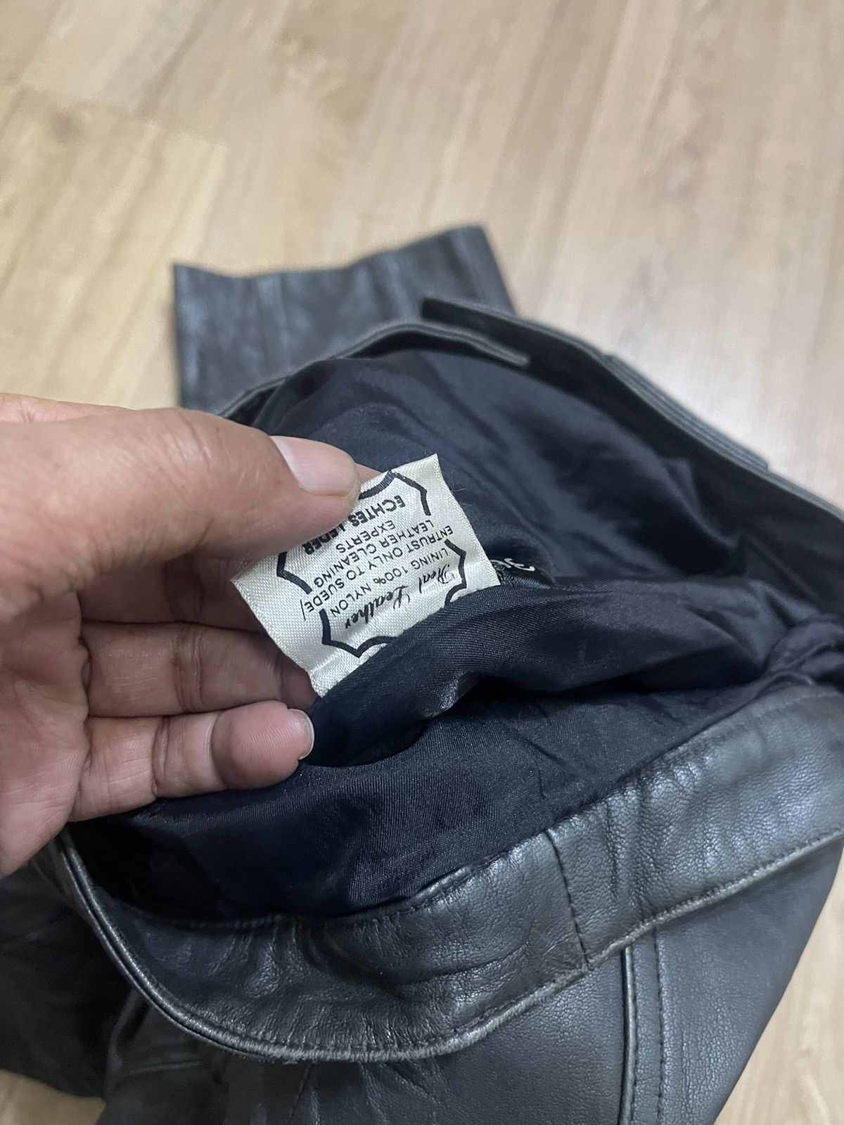 Japanese Brand × Leather × PPFM PPFM PUNK Leather Pants Size US 32 / EU 48 - 4 Thumbnail
