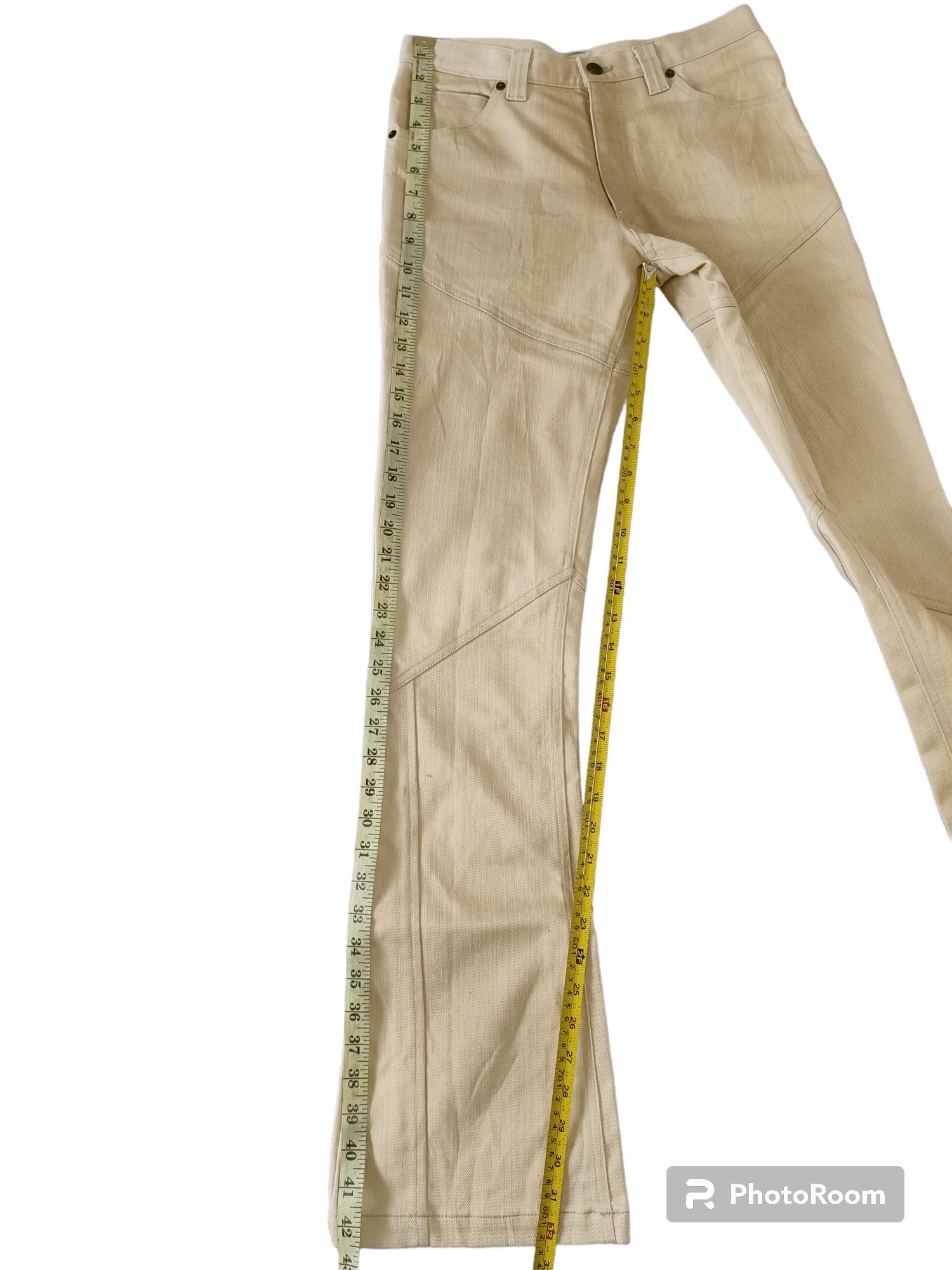 Japanese Brand × Tornado Mart LCM'S, Inspired Tornado Mart Faded Flare Jeans Size US 27 - 6 Thumbnail