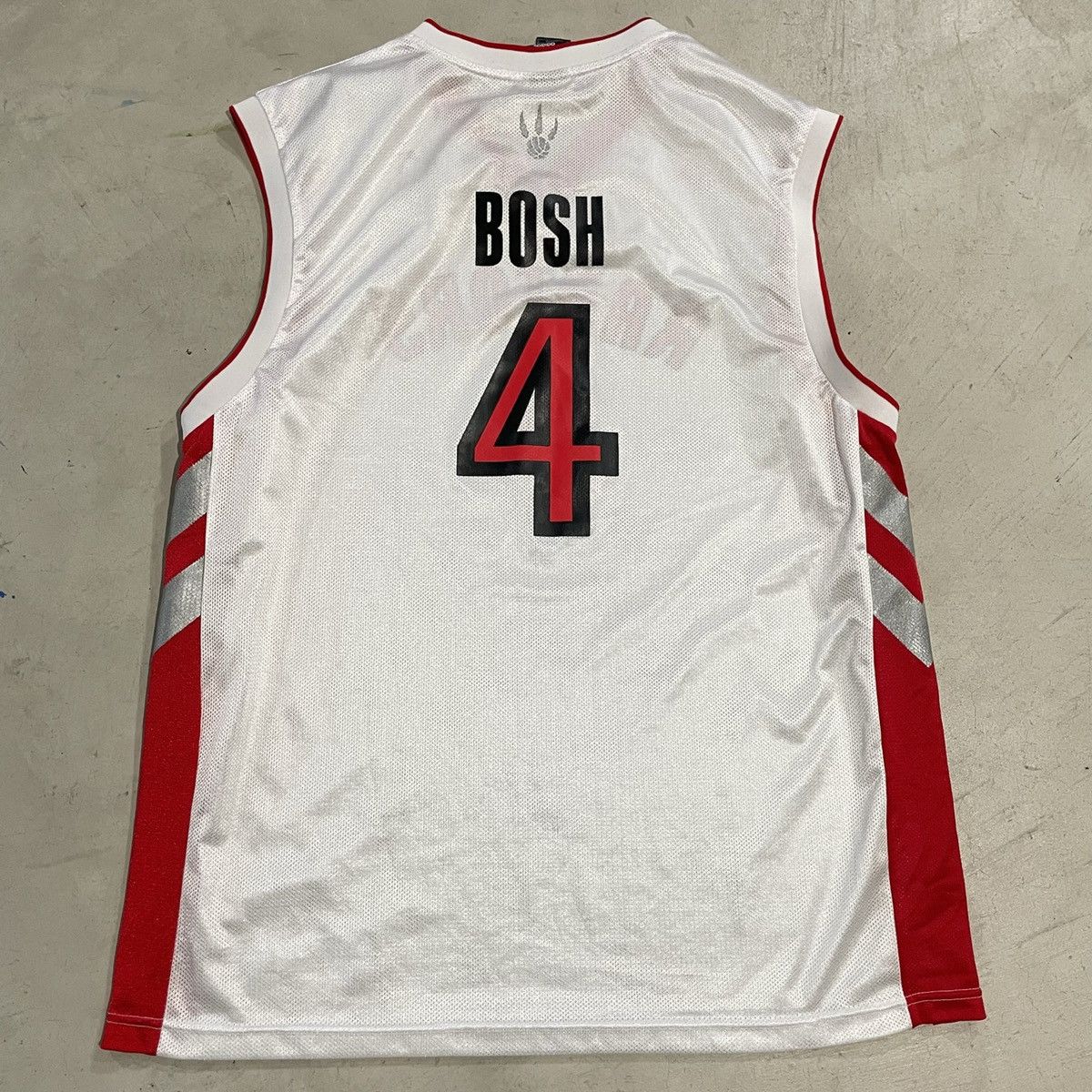 image of Adidas x NBA Chris Bosh Cb4 2006 Toronto Raptors Jersey Nba White Home, Men's (Size XL)