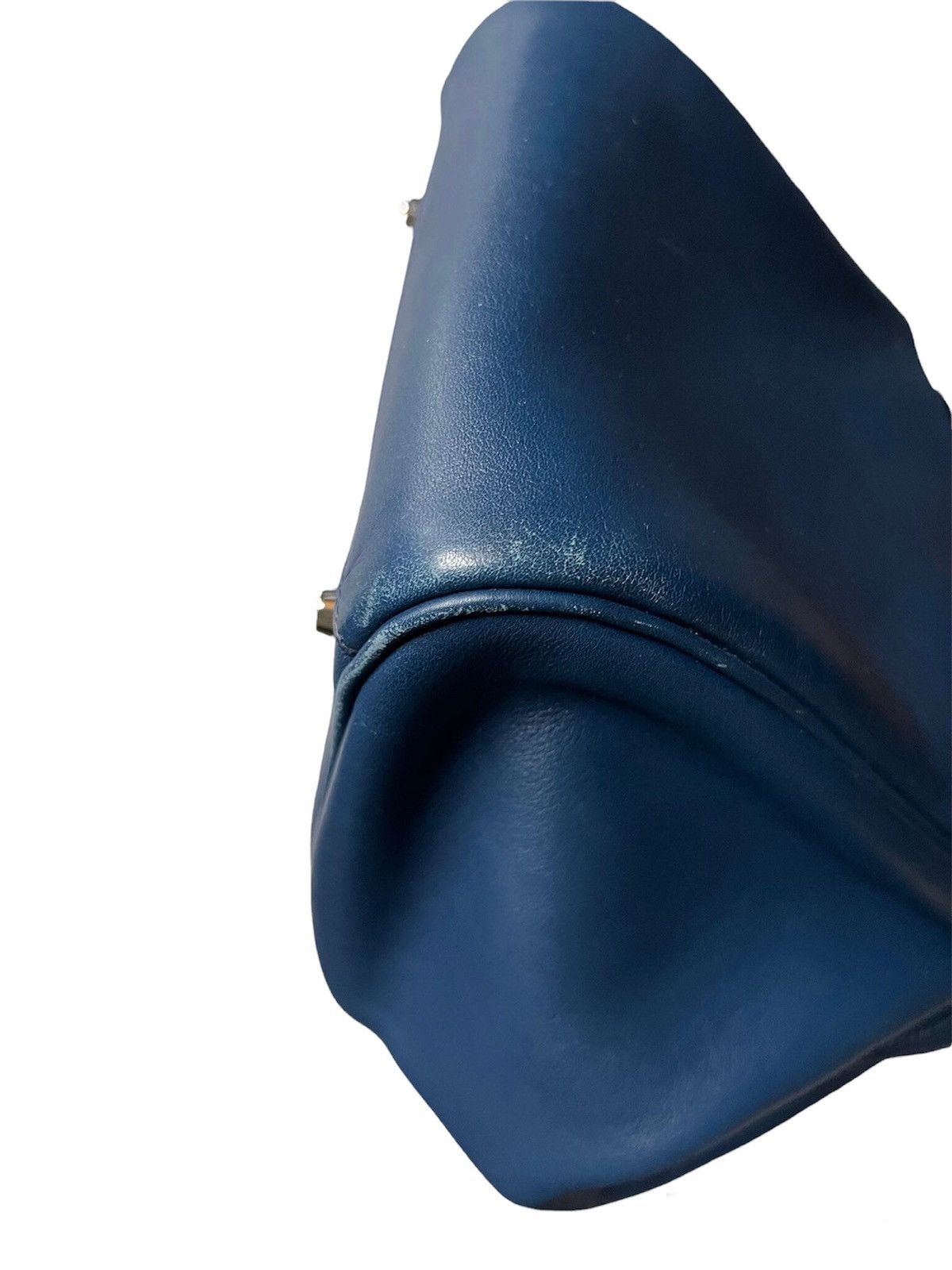 Hermes Hermes Lindy 34 Bag Navy Blue Swift Leather Silver Hardware Size ONE SIZE - 5 Thumbnail
