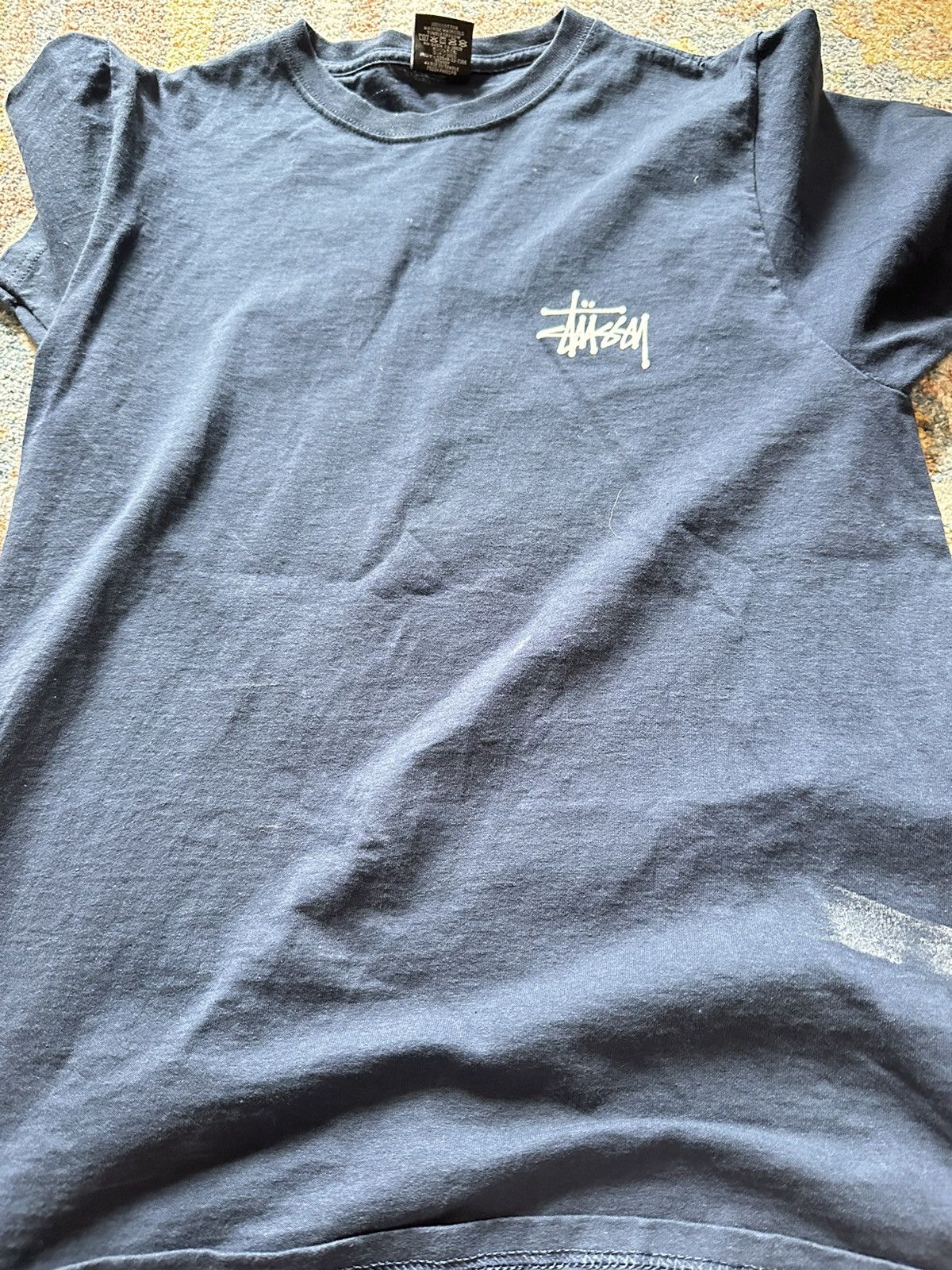 Streetwear × Stussy × Vintage Stüssy Basic Tee | Grailed