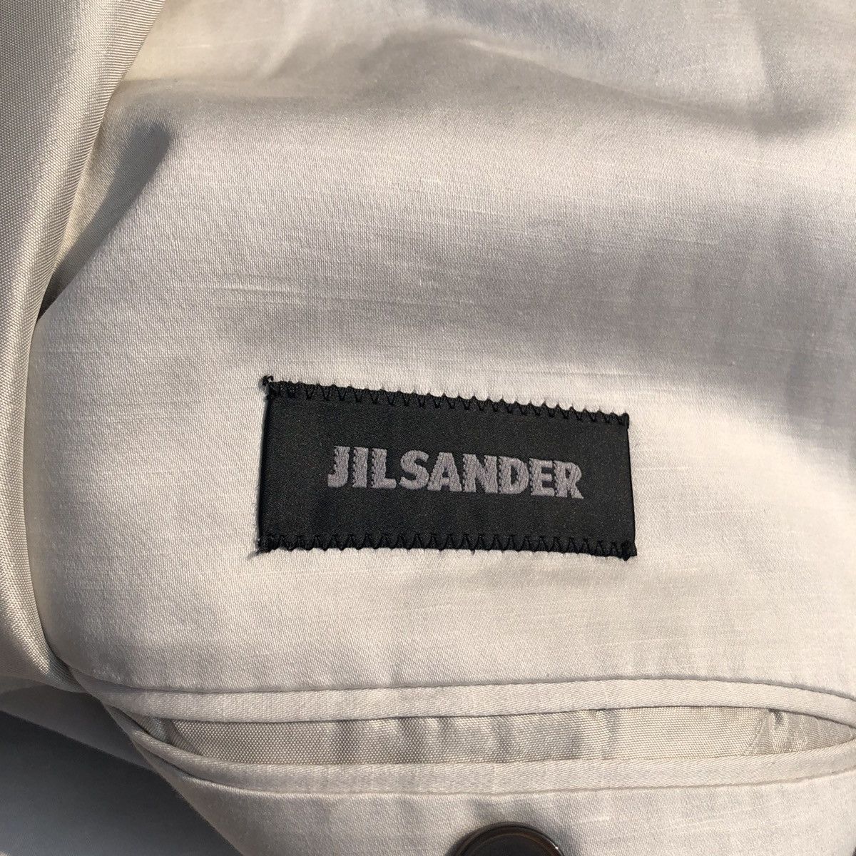 Jil Sander Jil Sander Linen/Cotton Blend Ecru Blazer Size 40 Size S / US 4 / IT 40 - 4 Thumbnail